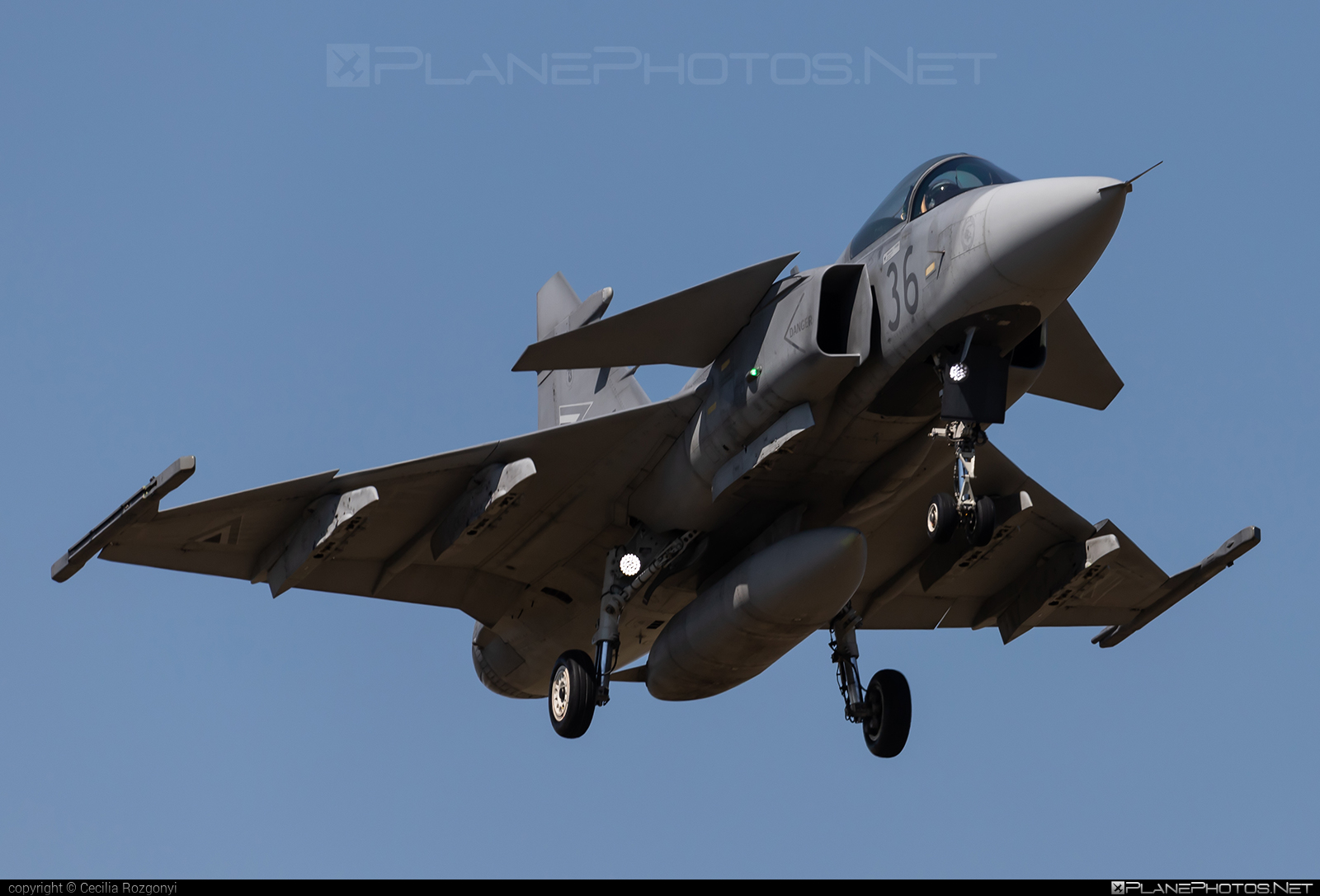 Saab JAS 39C Gripen - 36 operated by Magyar Légierő (Hungarian Air Force) #gripen #hungarianairforce #jas39 #jas39c #jas39gripen #magyarlegiero #saab