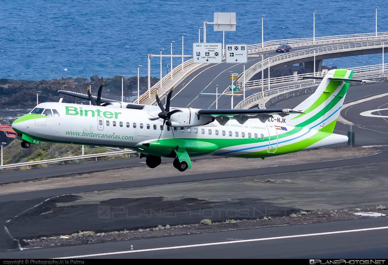ATR 72-600 - EC-NJK operated by Binter Canarias #BinterCanarias #atr #atr72 #atr72600