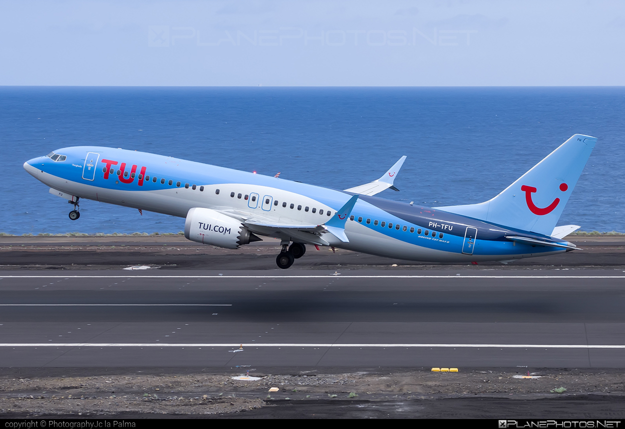 Boeing 737-8 MAX - PH-TFU operated by TUI Airlines Nederlands #b737 #b737max #boeing #boeing737 #tui #tuiairlines #tuiairlinesnederlands