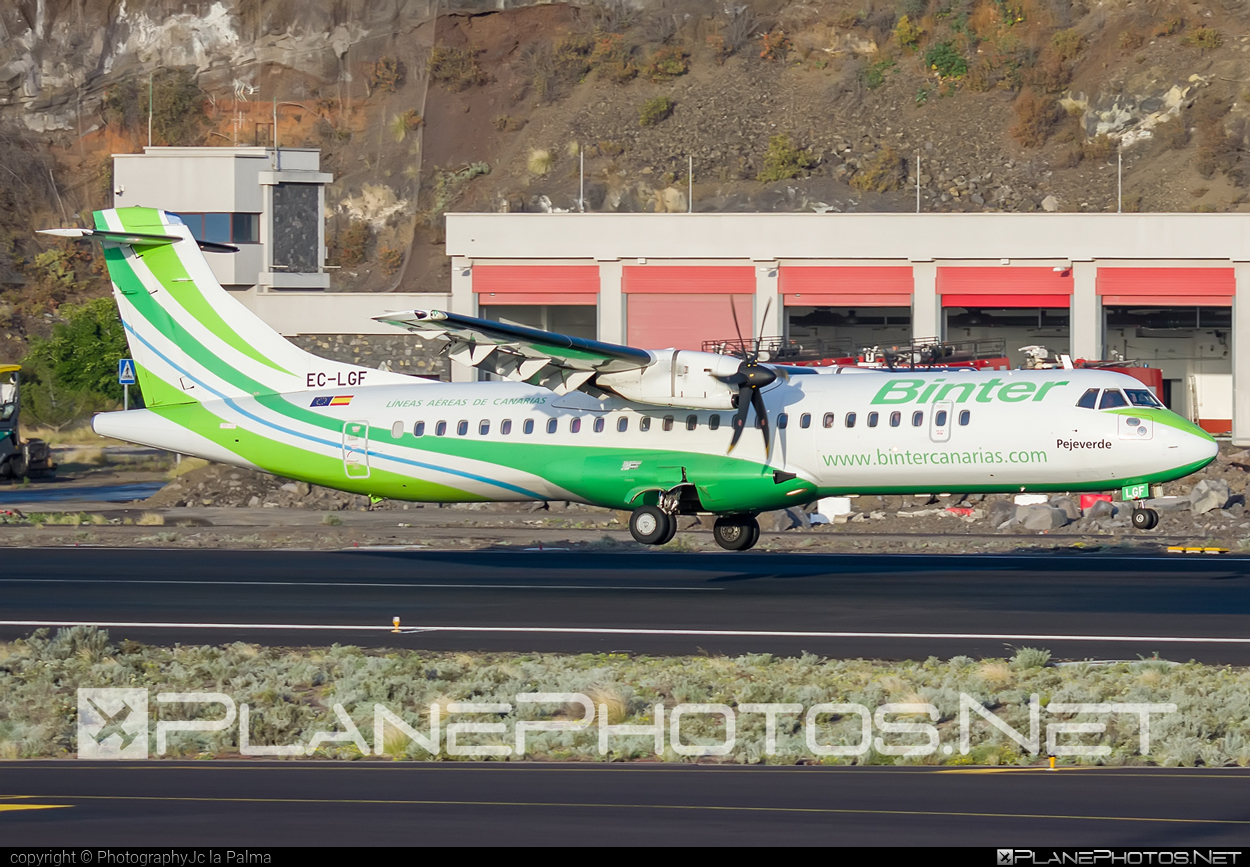 ATR 72-212A - EC-LGF operated by Binter Canarias #BinterCanarias #atr #atr72 #atr72212a #atr72500