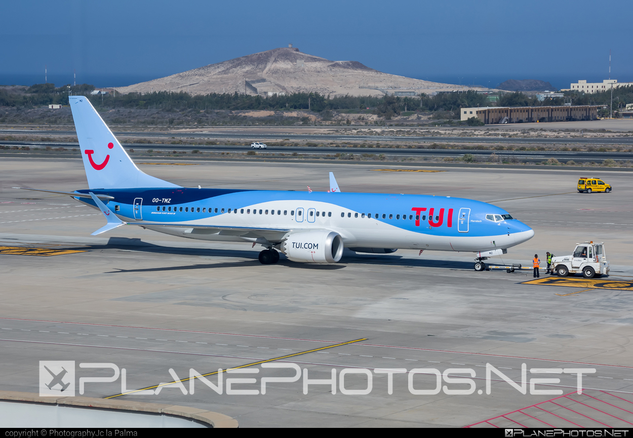 Boeing 737-8 MAX - OO-TMZ operated by TUI Airlines Belgium #b737 #b737max #boeing #boeing737 #tui #tuiairlines #tuiairlinesbelgium