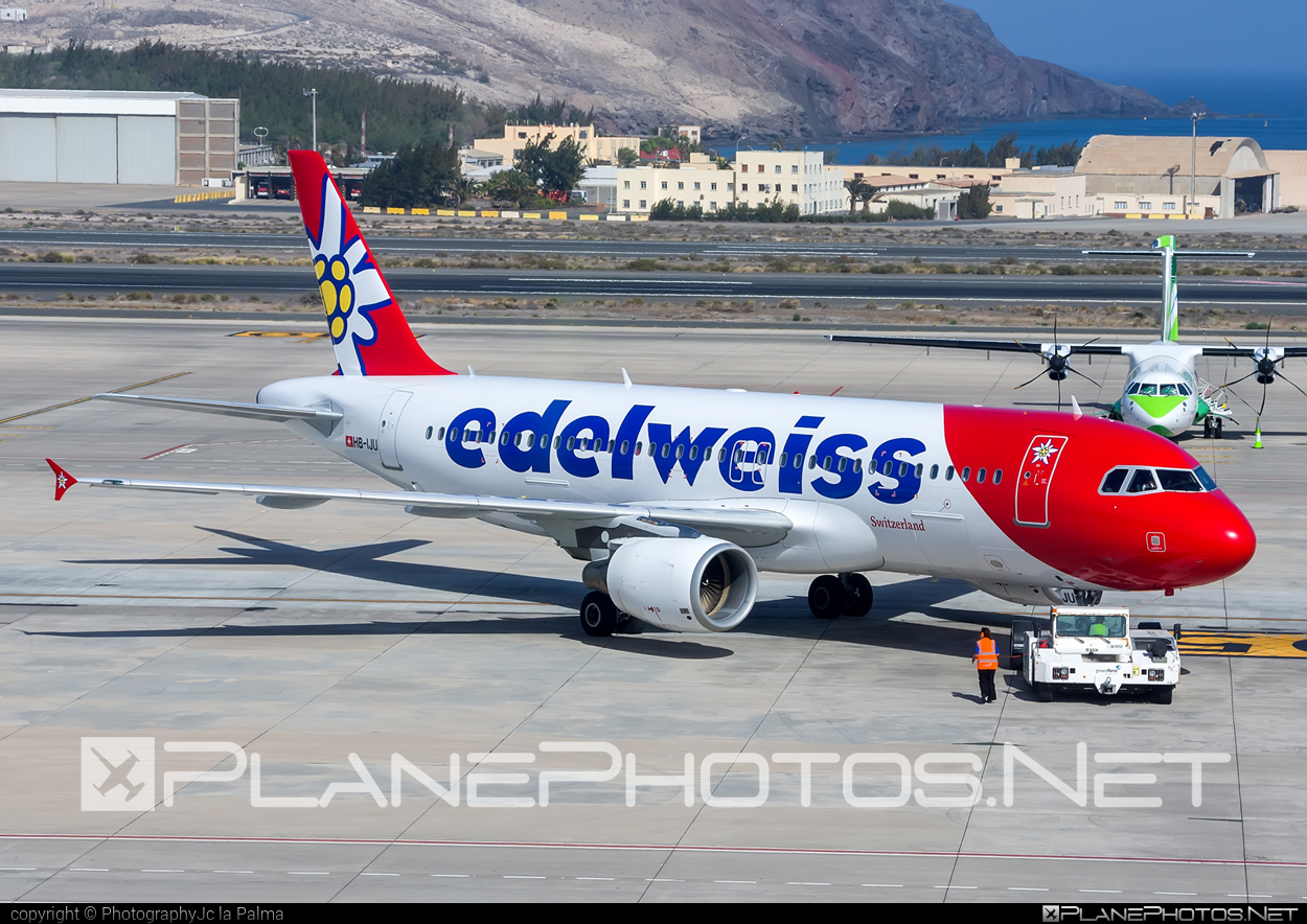 Airbus A320-214 - HB-IJU operated by Edelweiss Air #EdelweissAir #a320 #a320family #airbus #airbus320