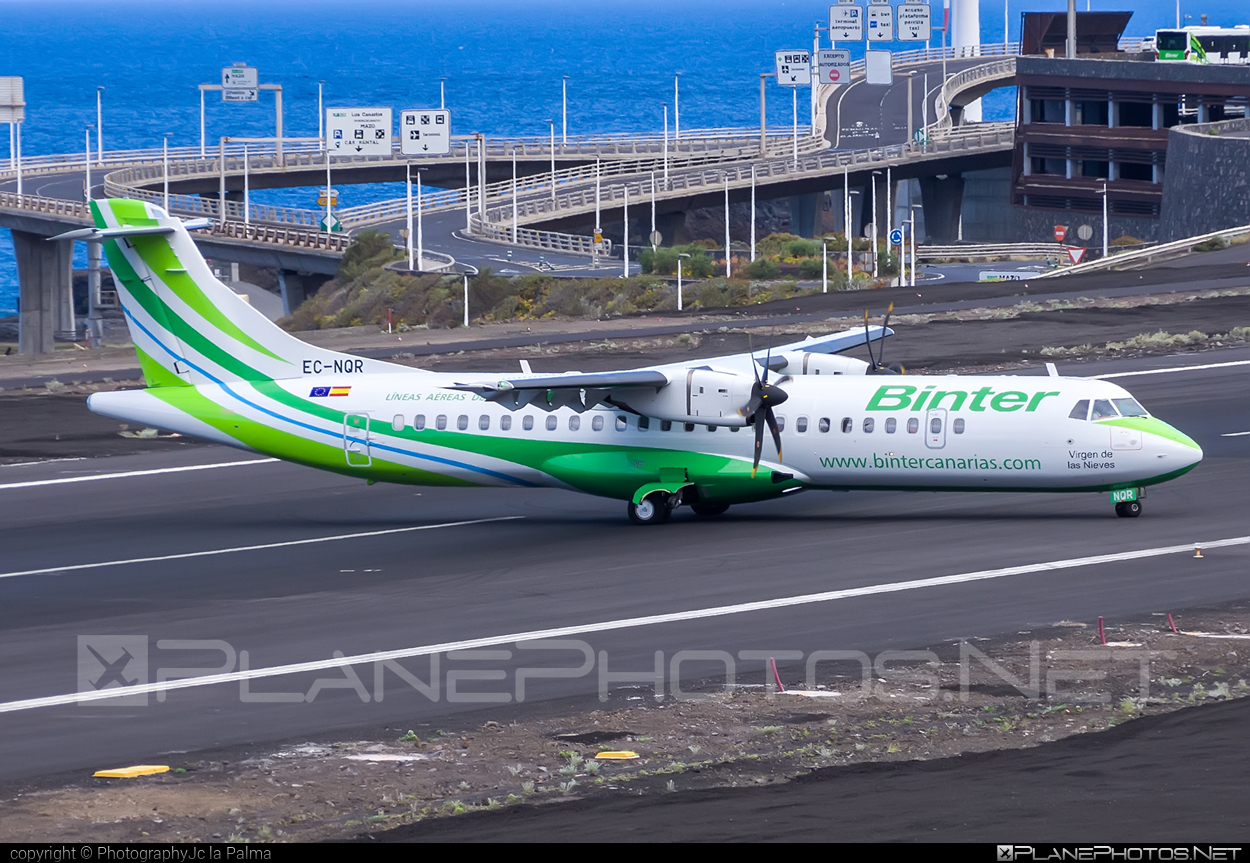 ATR 72-212A - EC-NQR operated by Binter Canarias #BinterCanarias #atr #atr72 #atr72212a #atr72500