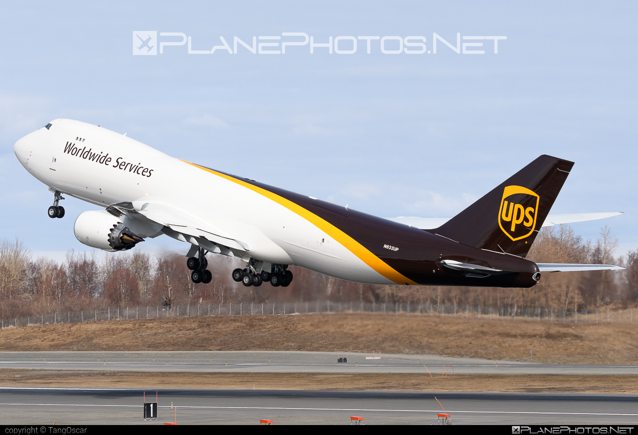 Boeing 747-8F - N633UP operated by United Parcel Service (UPS) #b747 #b747f #b747freighter #boeing #boeing747 #jumbo #ups #upsairlines