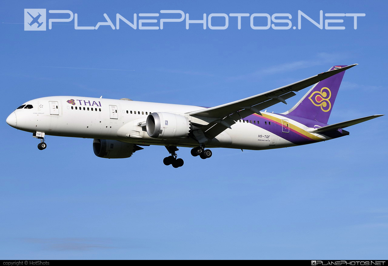 Boeing 787-8 Dreamliner - HB-TQF operated by Thai Airways #b787 #boeing #boeing787 #dreamliner #thaiairways