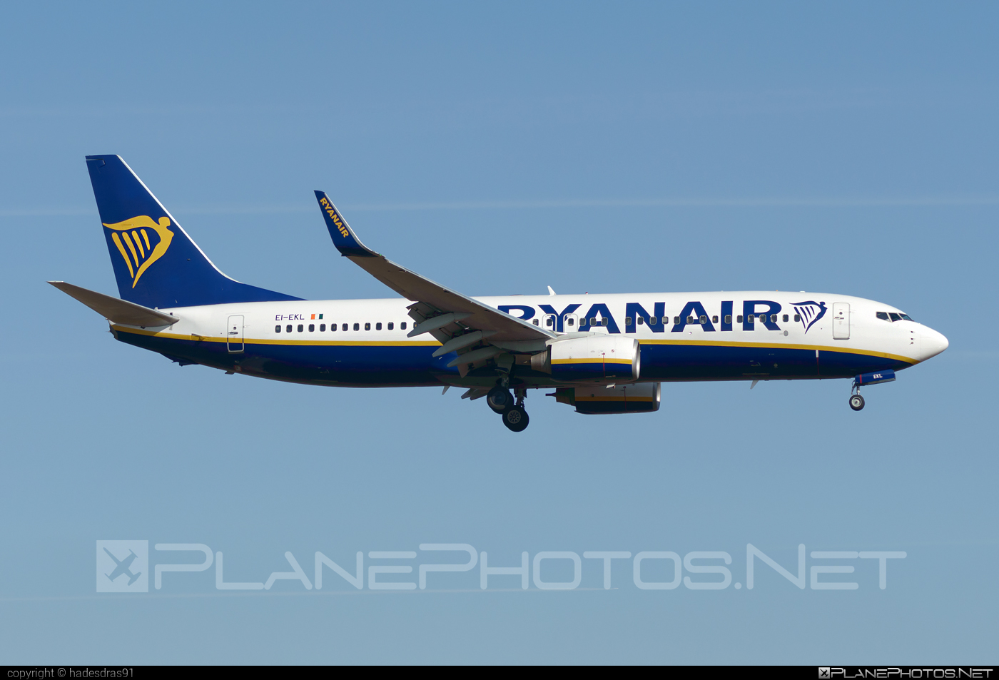 Boeing 737-800 - EI-EKL operated by Ryanair #b737 #b737nextgen #b737ng #boeing #boeing737 #ryanair