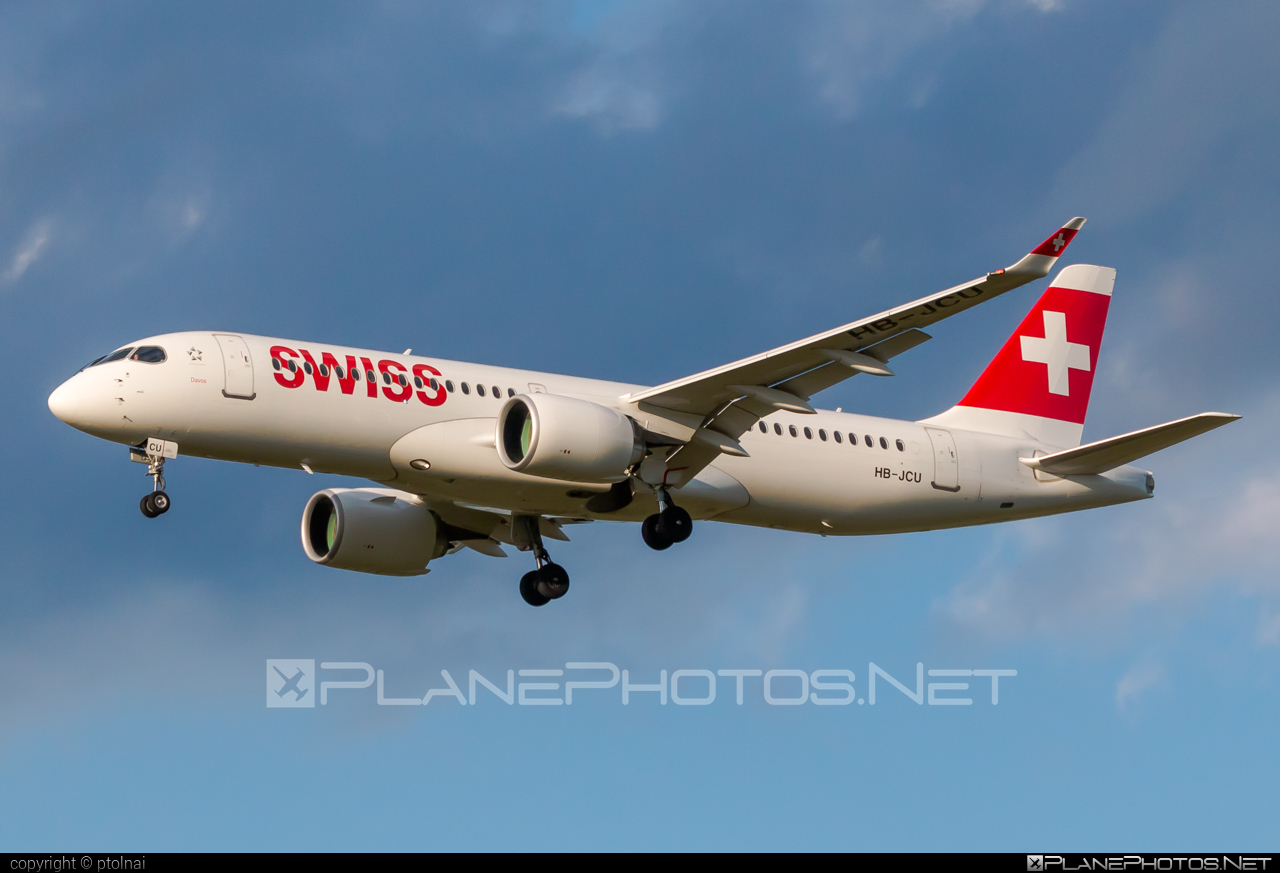 Airbus A220-300 - HB-JCU operated by Swissair #a220300 #a220family #airbus #cs300 #cseries #cseries300 #swissair