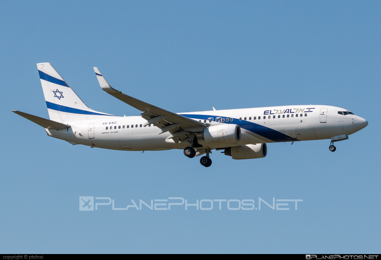 Boeing 737-800 - 4X-EKC operated by El Al Israel Airlines #b737 #b737nextgen #b737ng #boeing #boeing737 #elal #elalisraelairlines #israelairlines