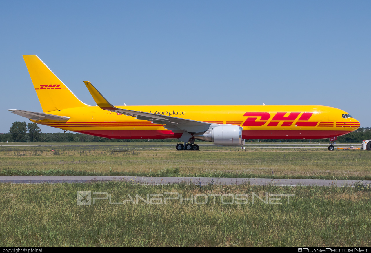 Boeing 767-300BDSF - G-DHLC operated by DHL Air #b767 #b767300bdsf #b767bdsf #bedekspecialfreighter #boeing #boeing767 #dhl #dhlair