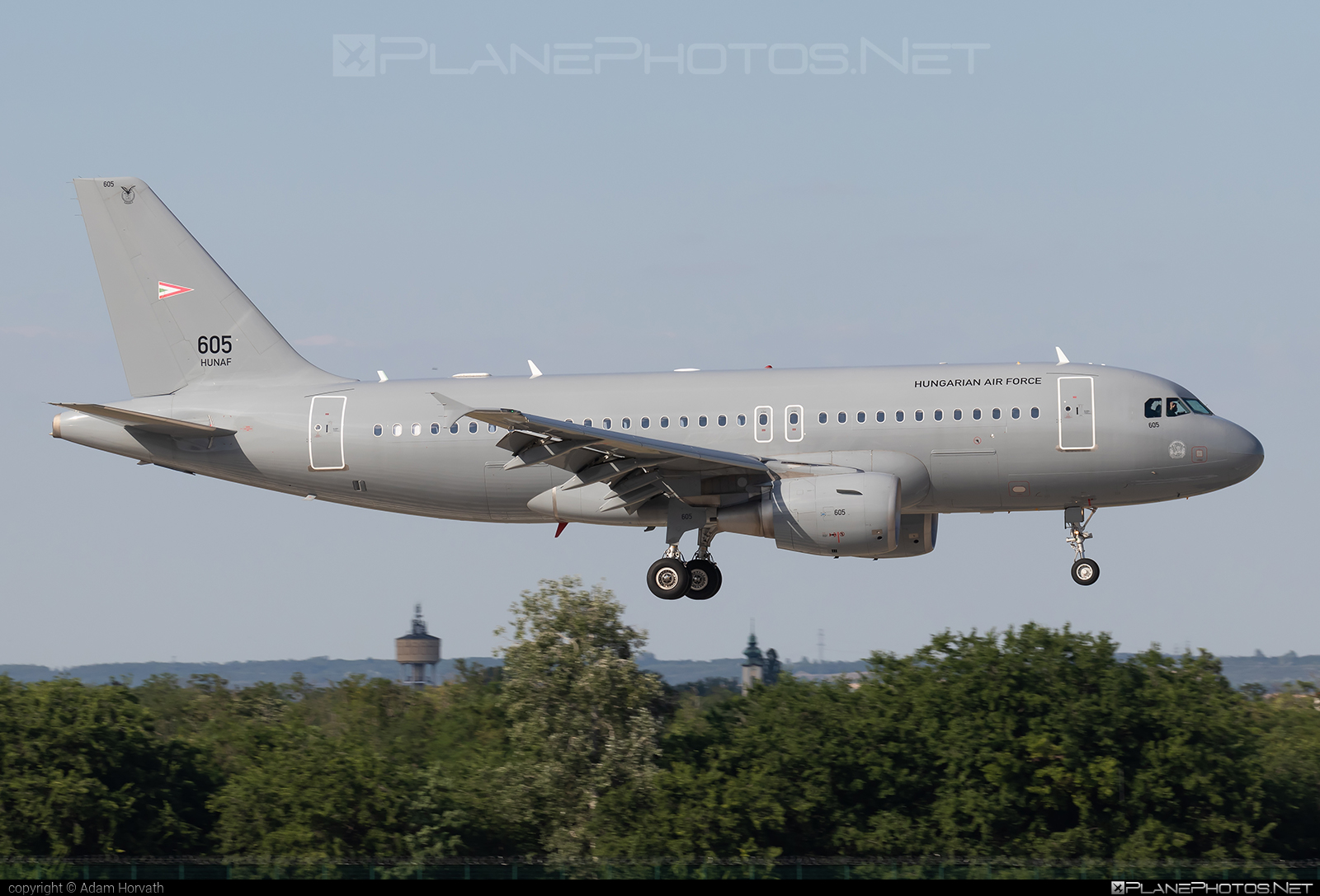 Airbus A319-112 - 605 operated by Magyar Légierő (Hungarian Air Force) #a319 #a320family #airbus #airbus319 #hungarianairforce #magyarlegiero