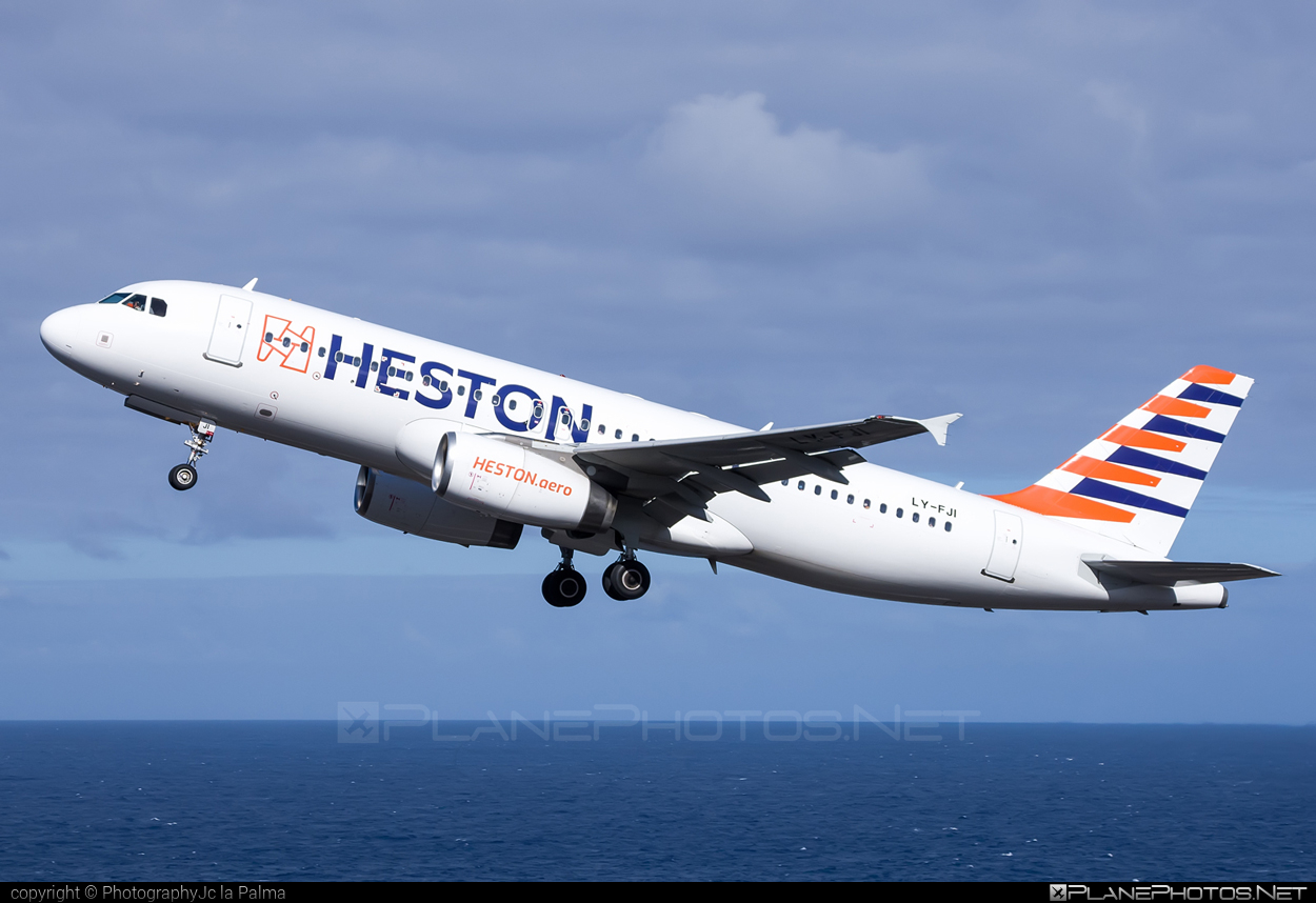 Airbus A320-232 - LY-FJI operated by Heston Airlines #HestonAirlines #a320 #a320family #airbus #airbus320