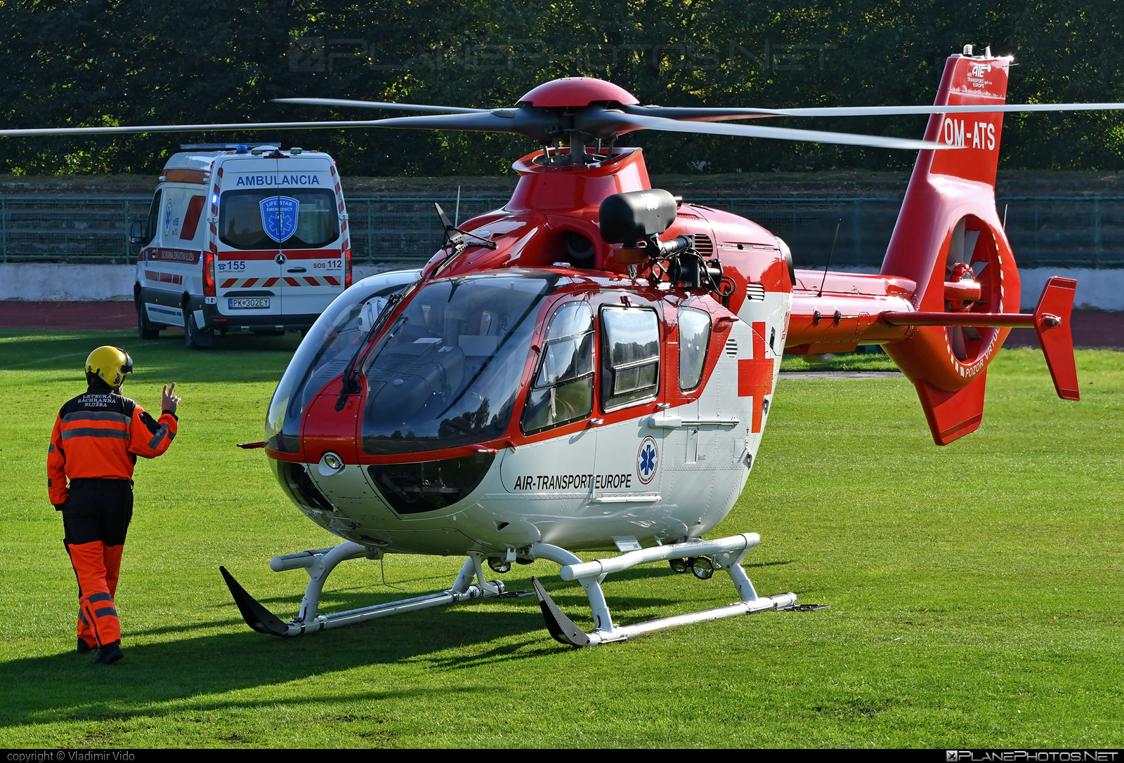 Eurocopter EC135 P2+ - OM-ATS operated by Air Transport Europe #airtransporteurope #ec135 #ec135p2 #ec135p2plus #eurocopter