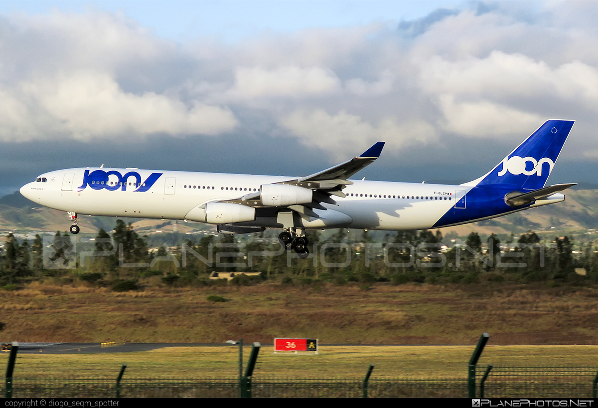 Airbus A340-313 - F-GLZP operated by Joon #a340 #a340family #airbus #airbus340 #joon