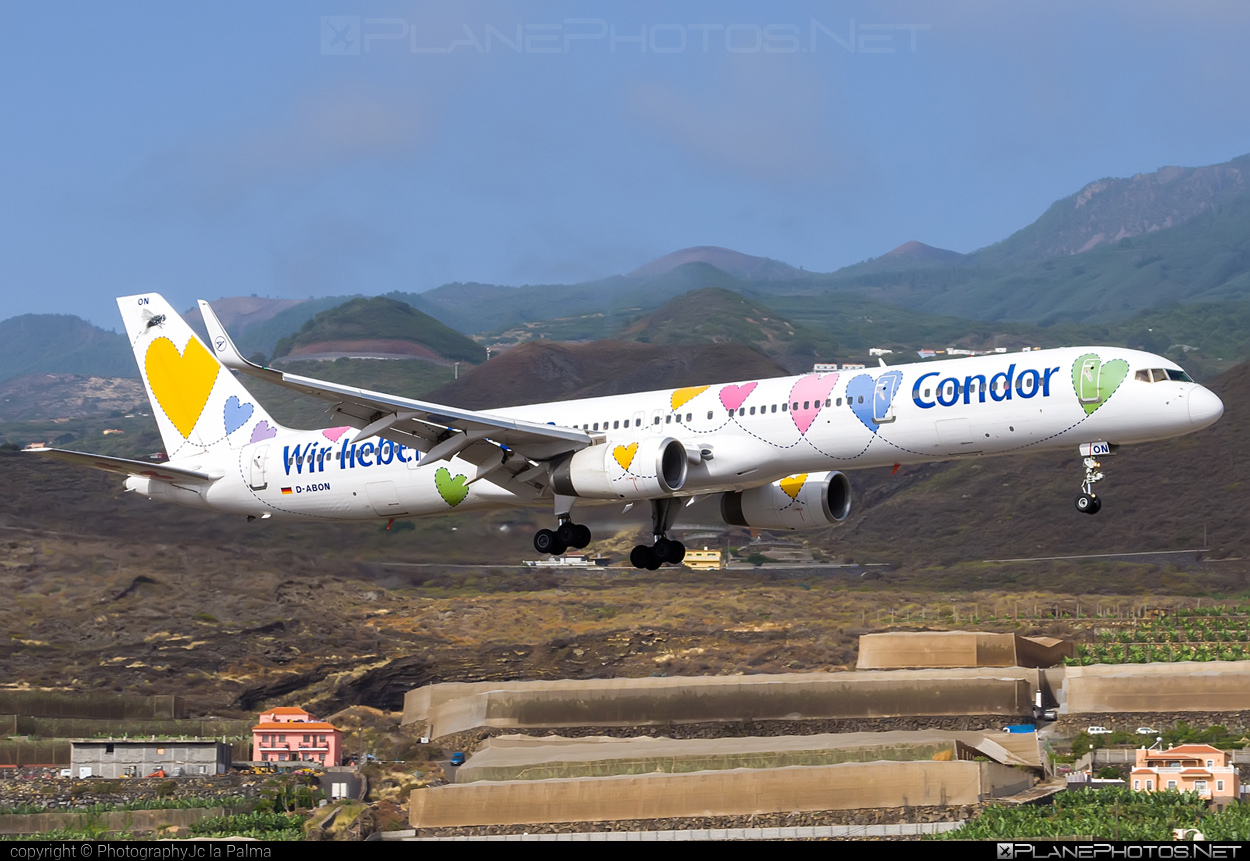 Boeing 757-300 - D-ABON operated by Condor #b757 #boeing #boeing757 #condor #condorAirlines
