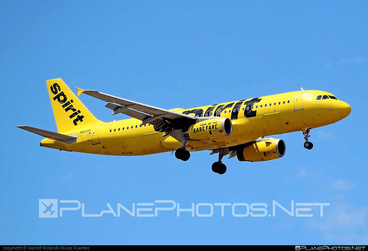 Airbus A320-232 - N603NK operated by Spirit Airlines #SpiritAirlines #a320 #a320family #airbus #airbus320