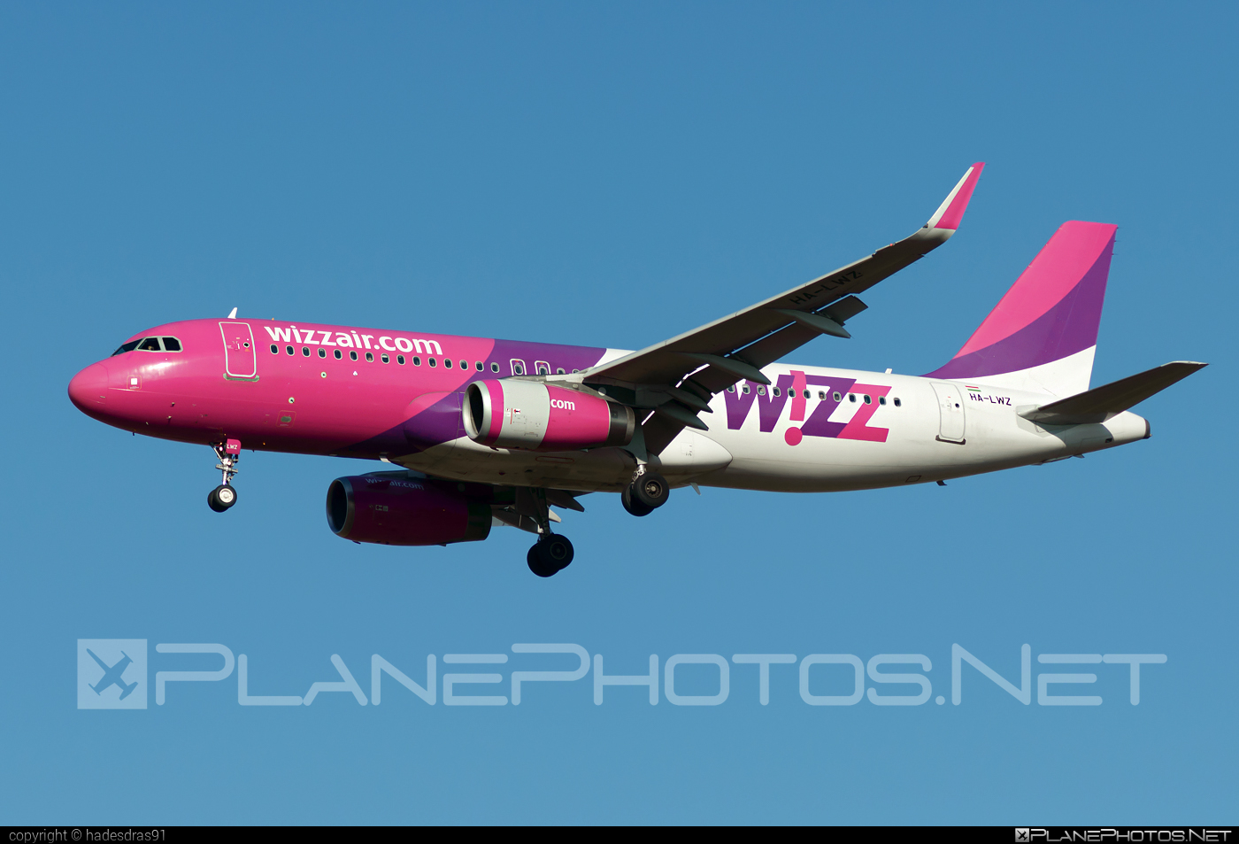 Airbus A320-232 - HA-LWZ operated by Wizz Air #a320 #a320family #airbus #airbus320 #wizz #wizzair