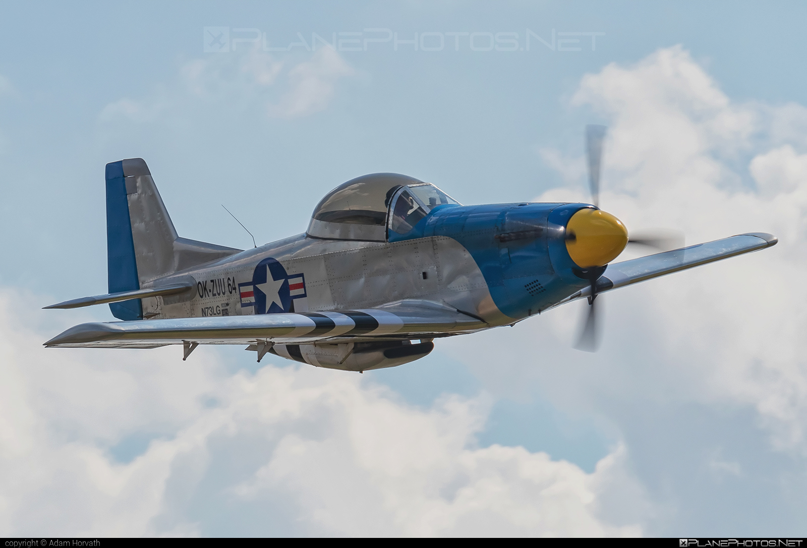 Titan T-51 Mustang - OK-ZUU 64 operated by Private operator #mustang #t51 #t51mustang #titanT51mustang