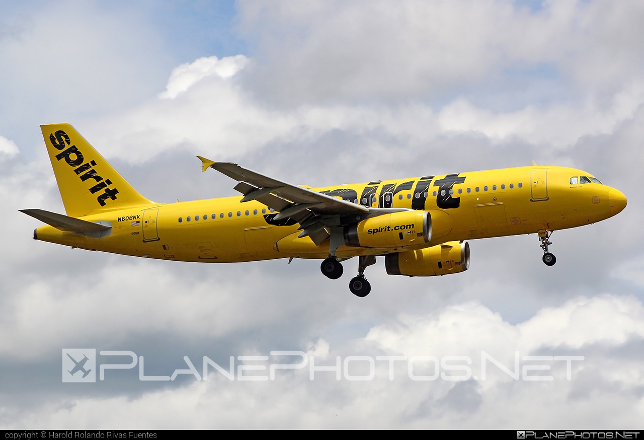 Airbus A320-232 - N608NK operated by Spirit Airlines #SpiritAirlines #a320 #a320family #airbus #airbus320