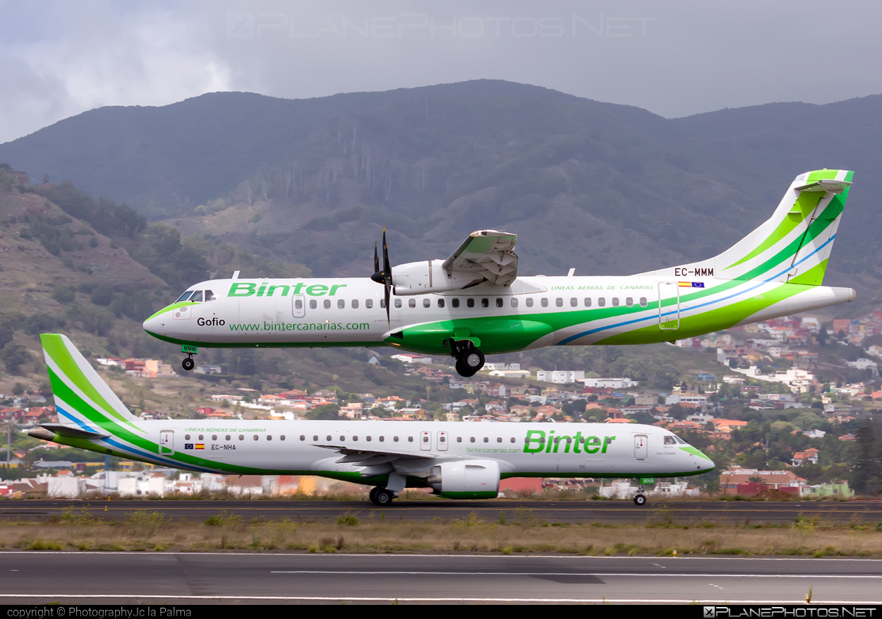 ATR 72-600 - EC-MMM operated by Binter Canarias #BinterCanarias #atr #atr72 #atr72600