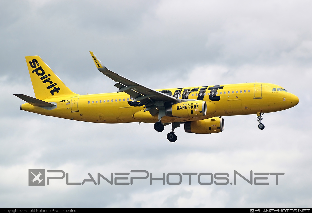 Airbus A320-232 - N695NK operated by Spirit Airlines #SpiritAirlines #a320 #a320family #airbus #airbus320