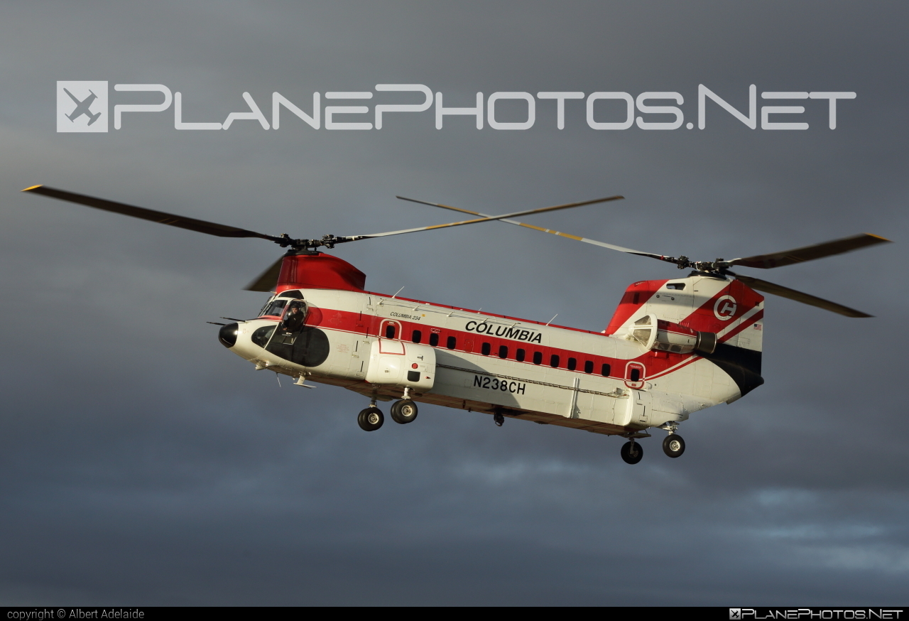 Boeing Vertol 234 - N238CH operated by Columbia Helicopters #ColumbiaHelicopters #boeingvertol