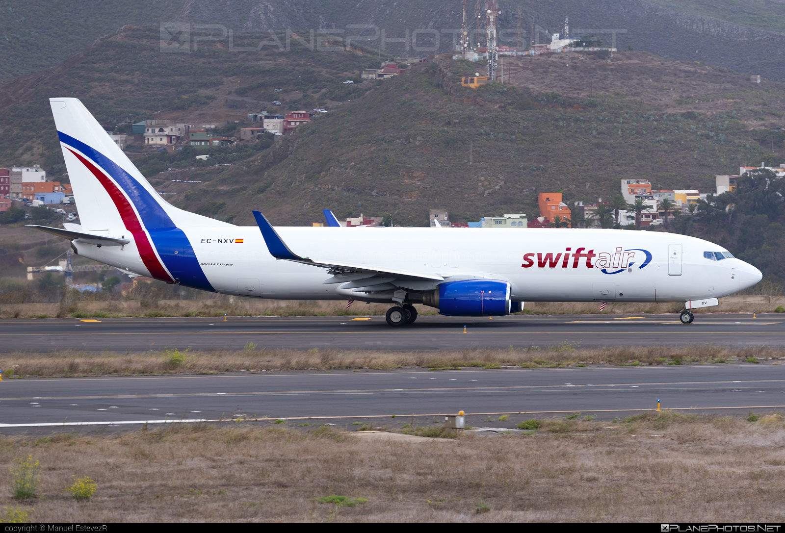 Boeing 737-800 - EC-NXV operated by Swiftair #b737 #b737nextgen #b737ng #boeing #boeing737