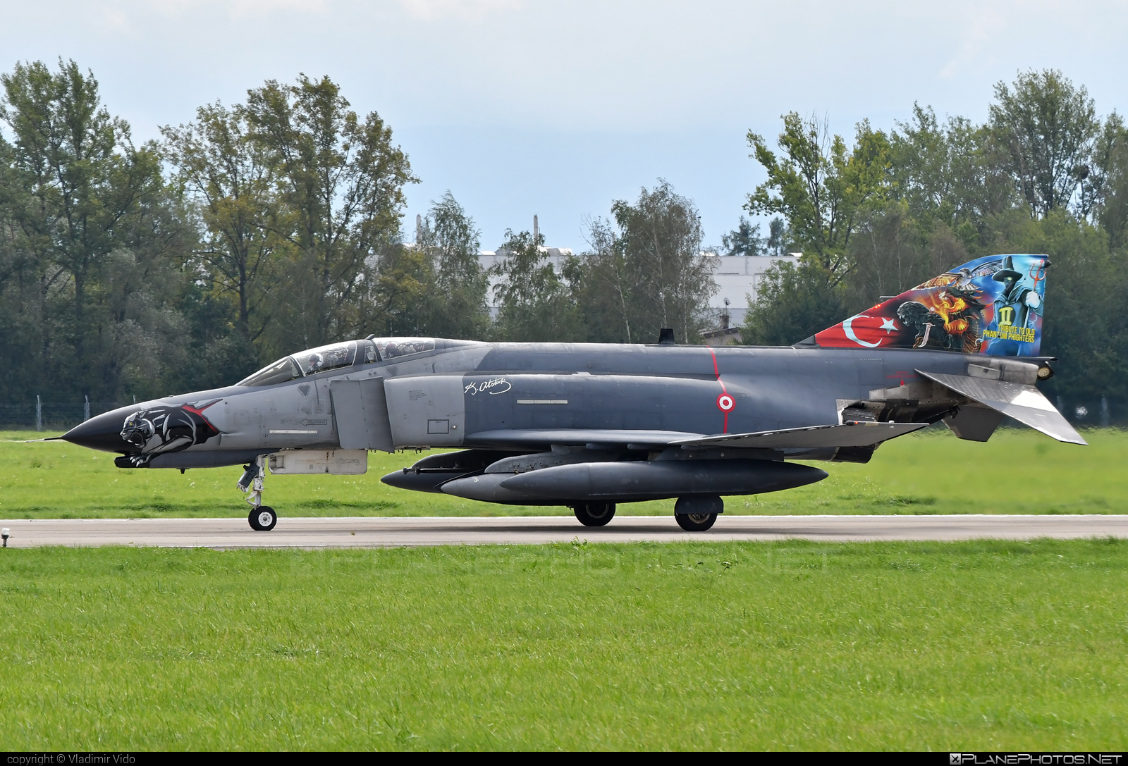 McDonnell Douglas F-4E Terminator 2020 - 73-1023 operated by Türk Hava Kuvvetleri (Turkish Air Force) #TurkHavaKuvvetleri #f4eTerminator2020 #f4phantom #mcdonnelldouglas #natodays2022 #turkishairforce