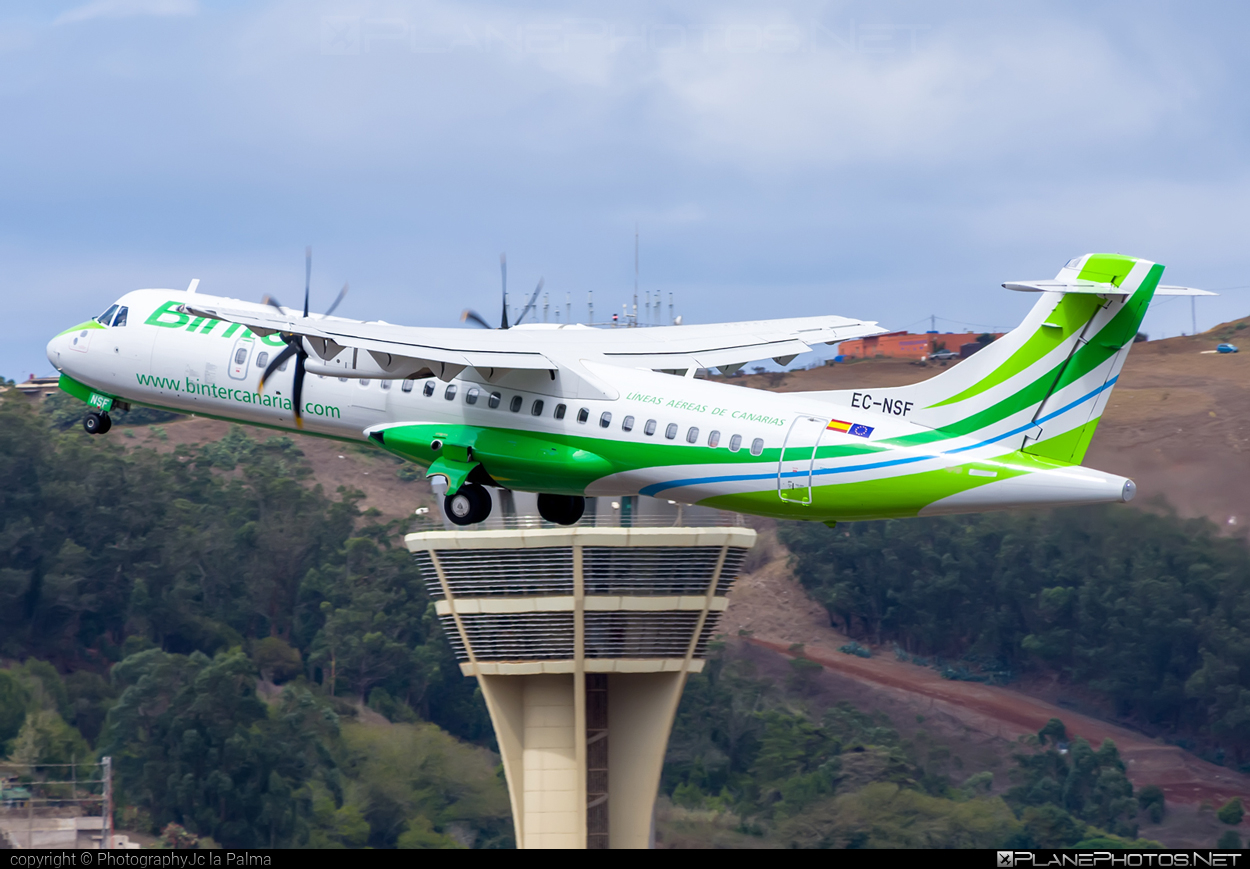 ATR 72-600 - EC-NSF operated by Binter Canarias #BinterCanarias #atr #atr72 #atr72600