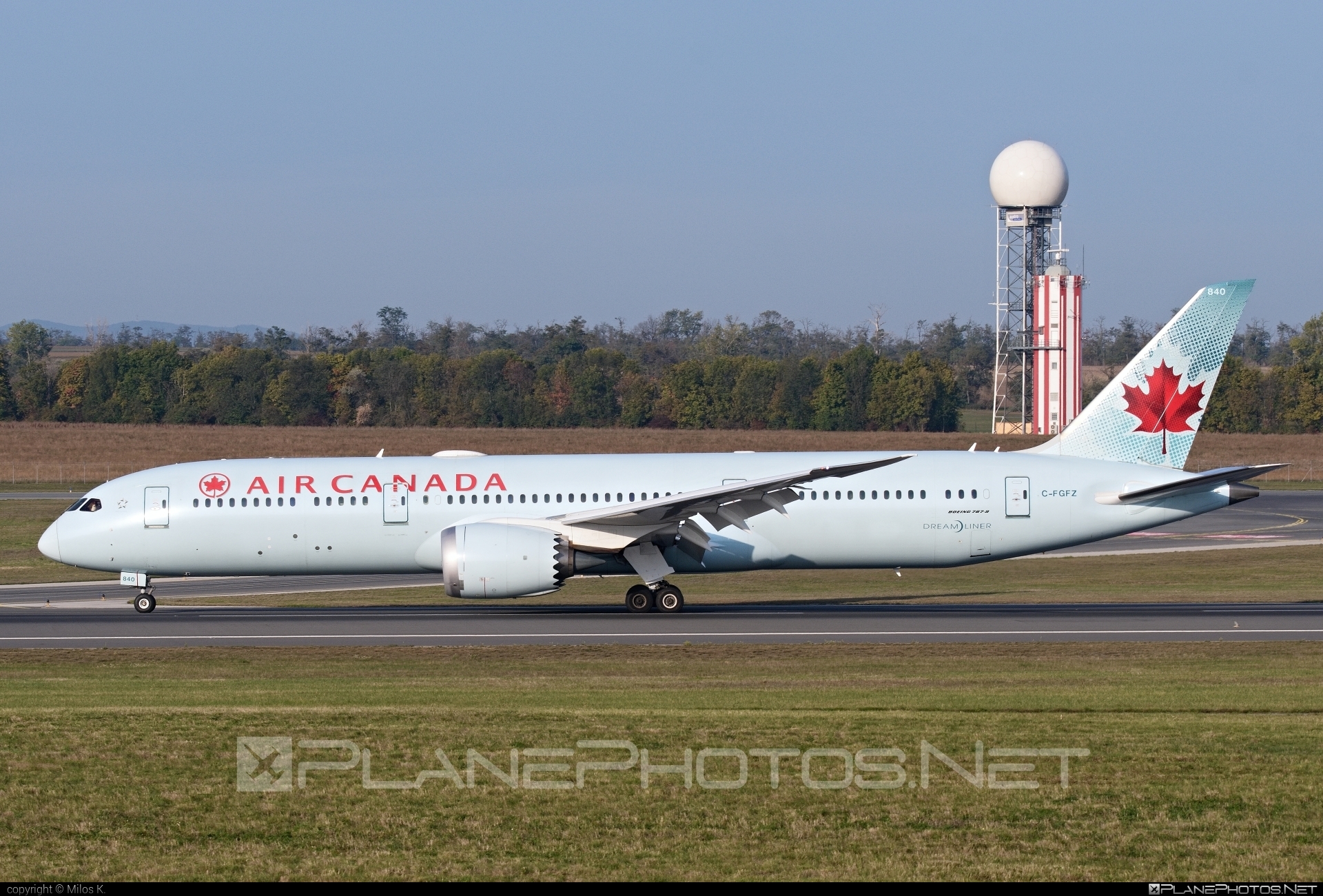 Boeing 787-9 Dreamliner - C-FGFZ operated by Air Canada #airCanada #b787 #boeing #boeing787 #dreamliner