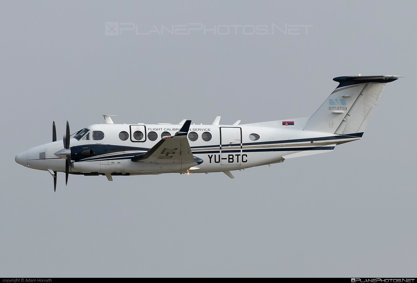 Beechcraft King Air 350 - YU-BTC operated by Serbia and Montenegro Air Traffic Services Agency (SMATSA) #beechb300 #beechcraft #beechcraftb300 #kingair #kingair350