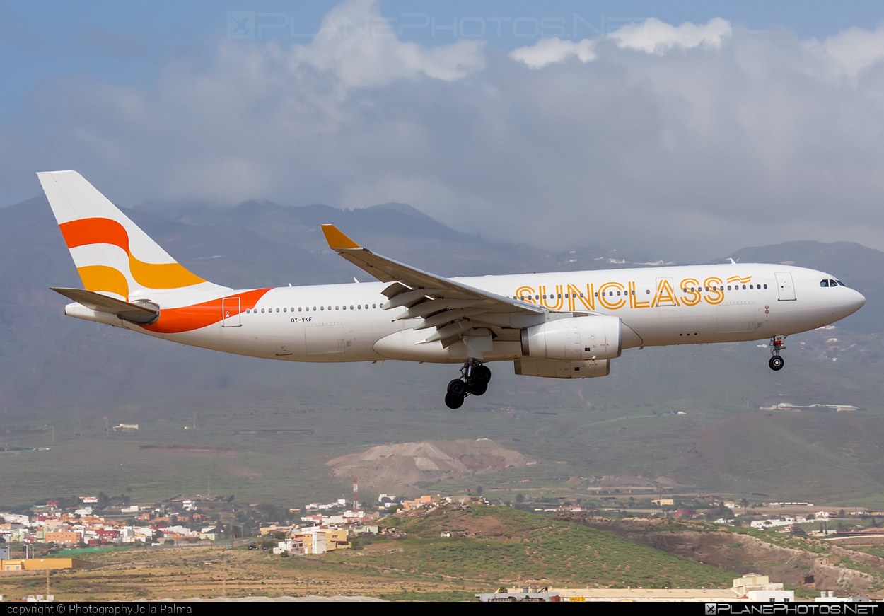 Airbus A330-243 - OY-VKF operated by Sunclass Airlines #SunclassAirlines #a330 #a330family #airbus #airbus330