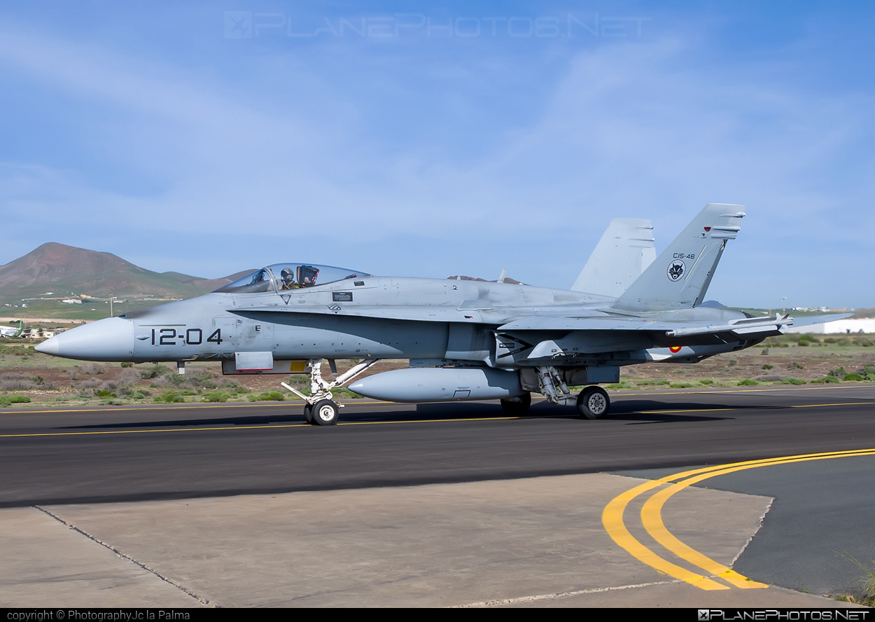 McDonnell Douglas EF-18M Hornet - C.15-46 operated by Ejército del Aire (Spanish Air Force) #ef18m #ejercitoDelAire #f18 #f18hornet #mcDonnellDouglas #spanishAirForce