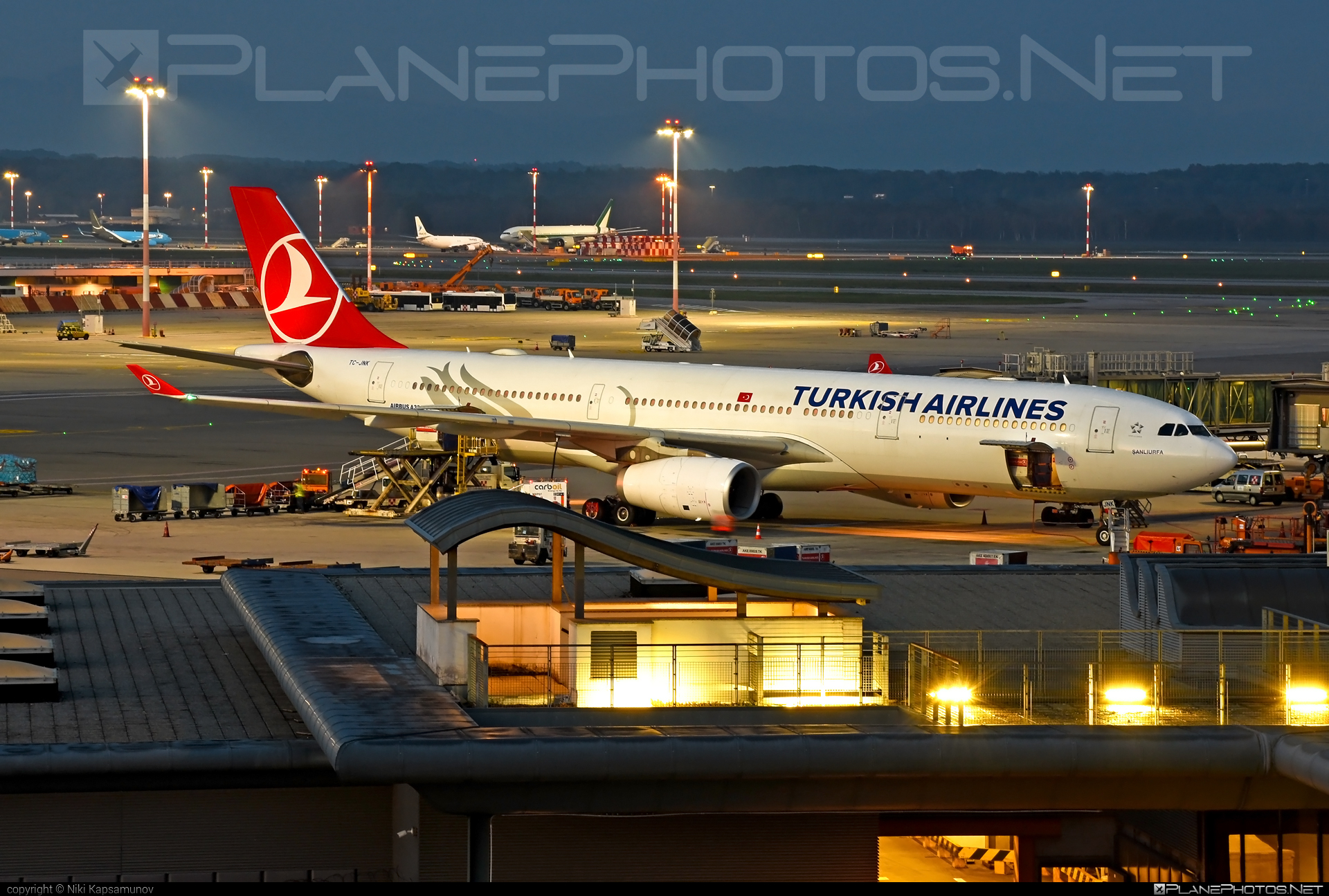 Airbus A330-343 - TC-JNK operated by Turkish Airlines #a330 #a330family #airbus #airbus330 #turkishairlines