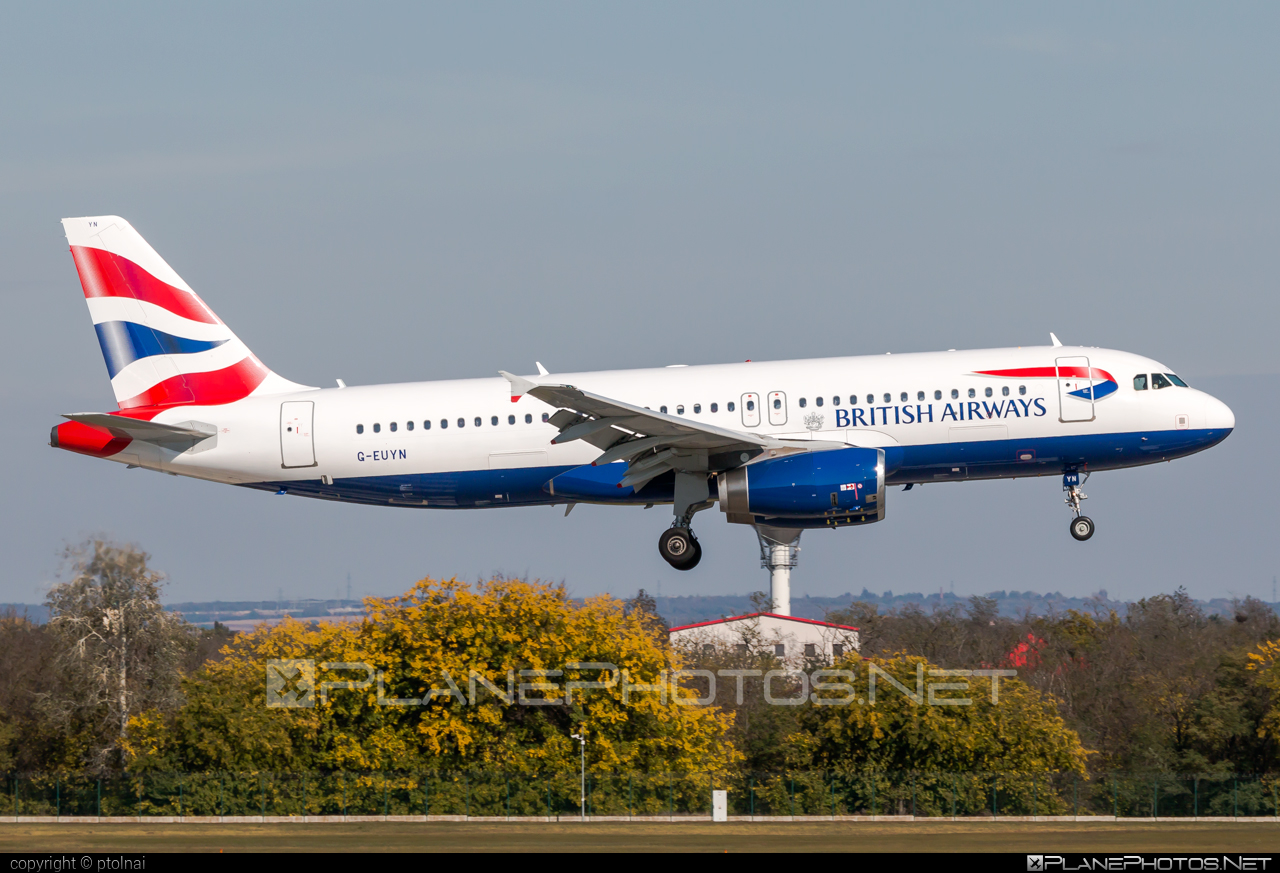 Airbus A320-232 - G-EUYN operated by British Airways #a320 #a320family #airbus #airbus320 #britishairways