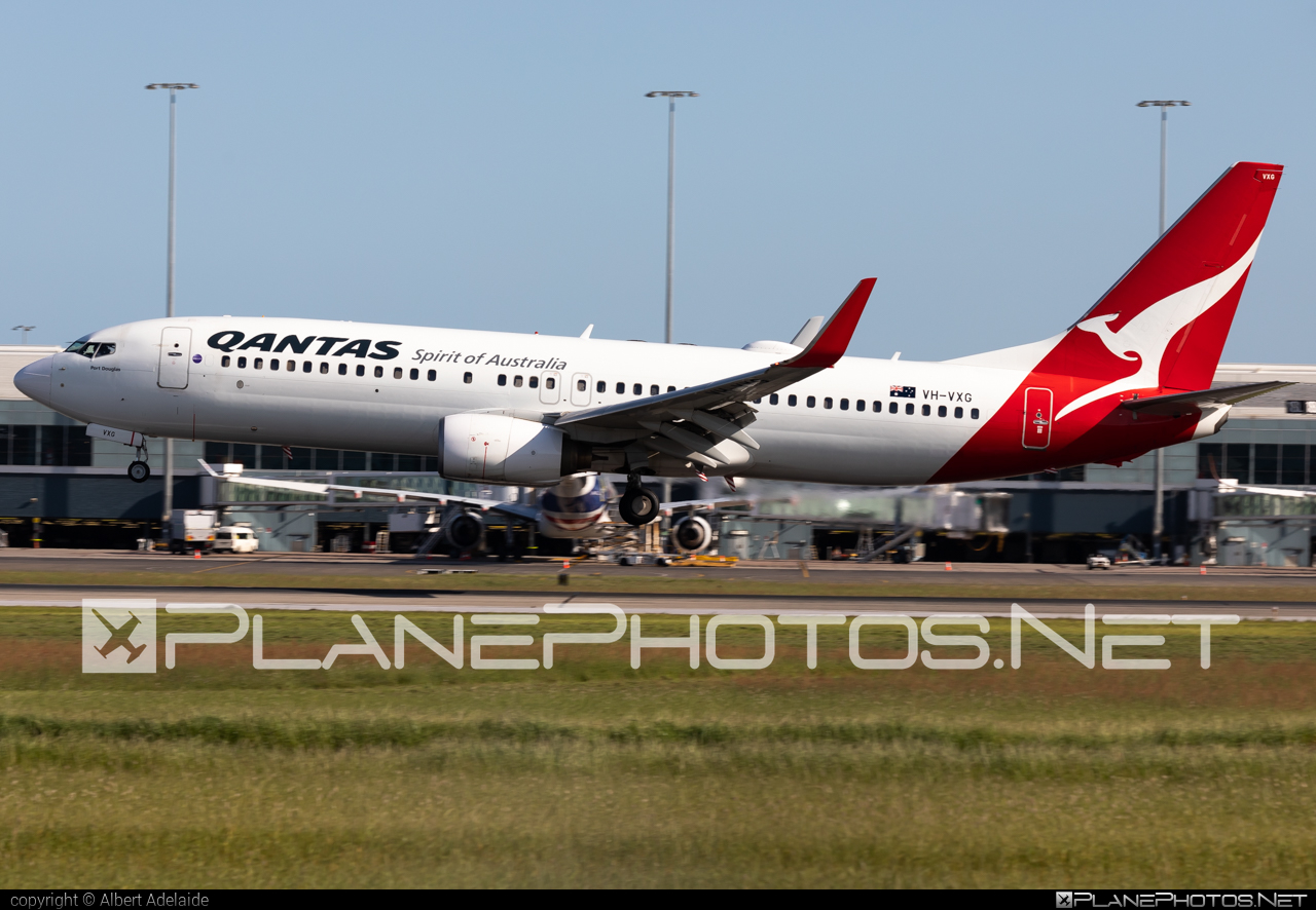 Boeing 737-800 - VH-VXG operated by Qantas #b737 #b737nextgen #b737ng #boeing #boeing737 #qantas