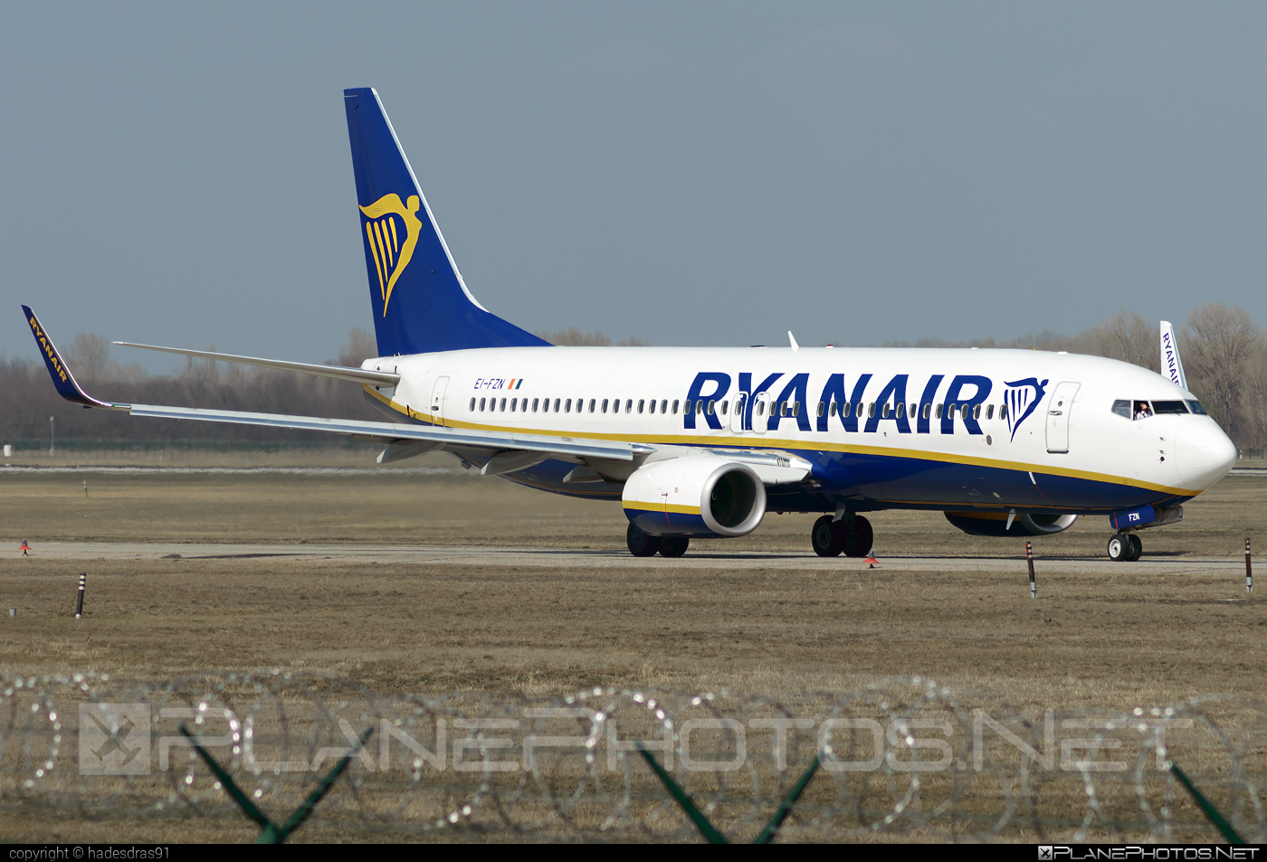 Boeing 737-800 - EI-FZN operated by Ryanair #b737 #b737nextgen #b737ng #boeing #boeing737 #ryanair
