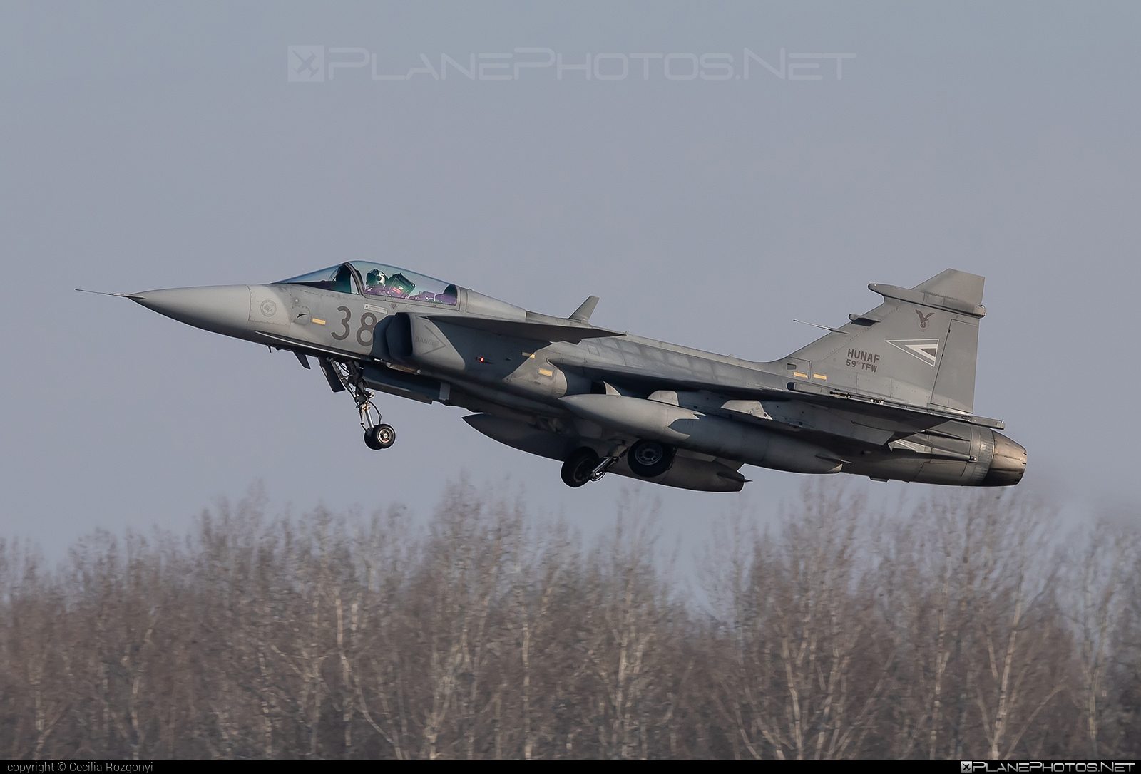 Saab JAS 39C Gripen - 38 operated by Magyar Légierő (Hungarian Air Force) #gripen #hungarianairforce #jas39 #jas39c #jas39gripen #magyarlegiero #saab
