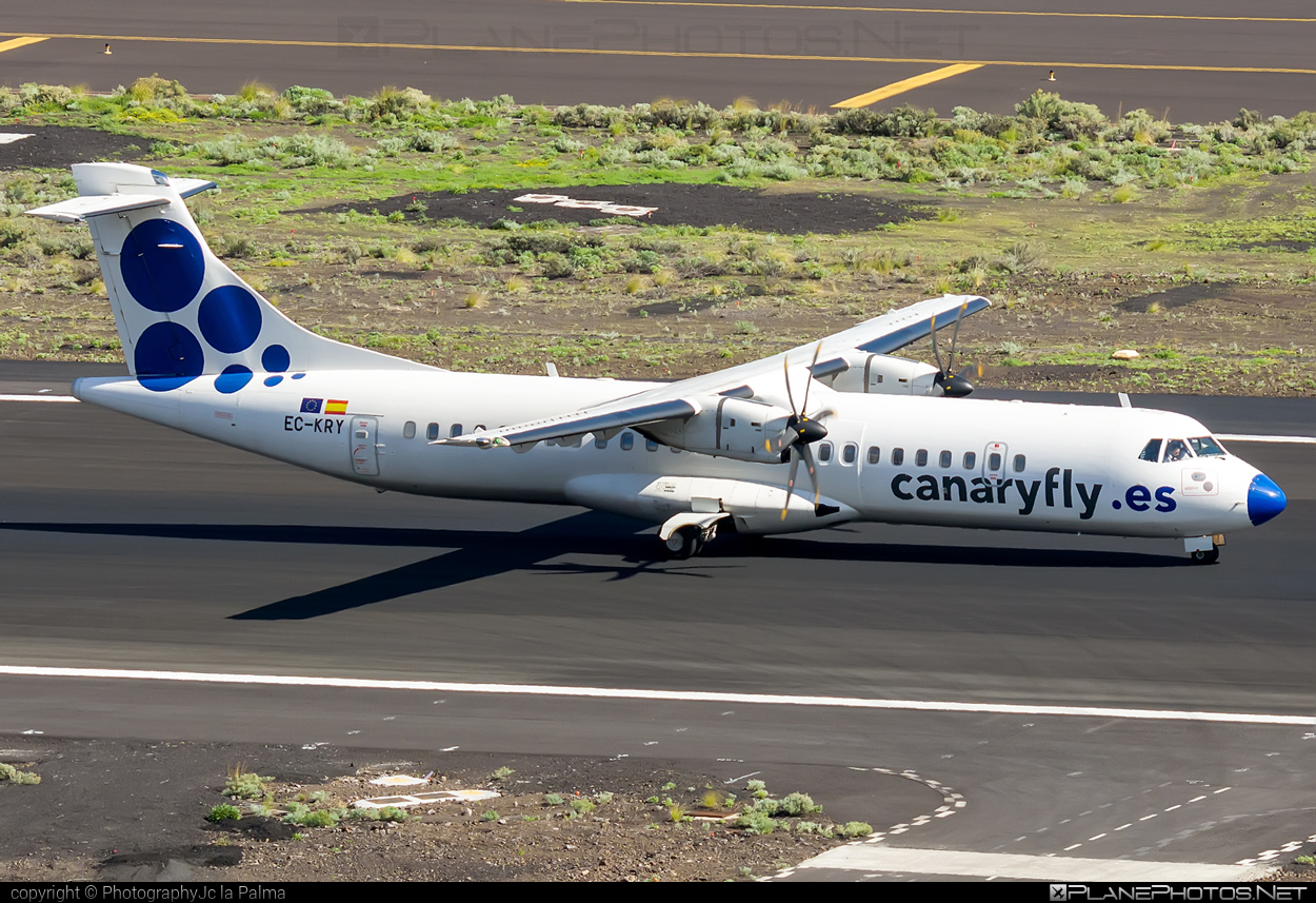 ATR 72-212A - EC-KRY operated by Canaryfly #atr #atr72 #atr72212a #atr72500