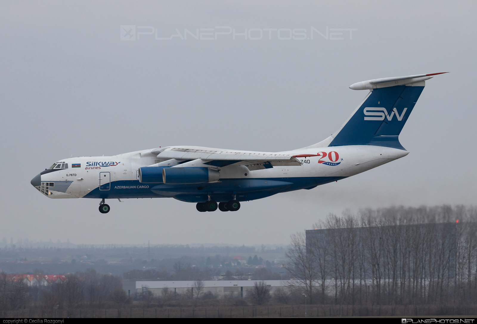 Ilyushin Il-76TD - 4K-AZ40 operated by Silk Way Airlines #il76 #il76td #ilyushin #silkwayairlines