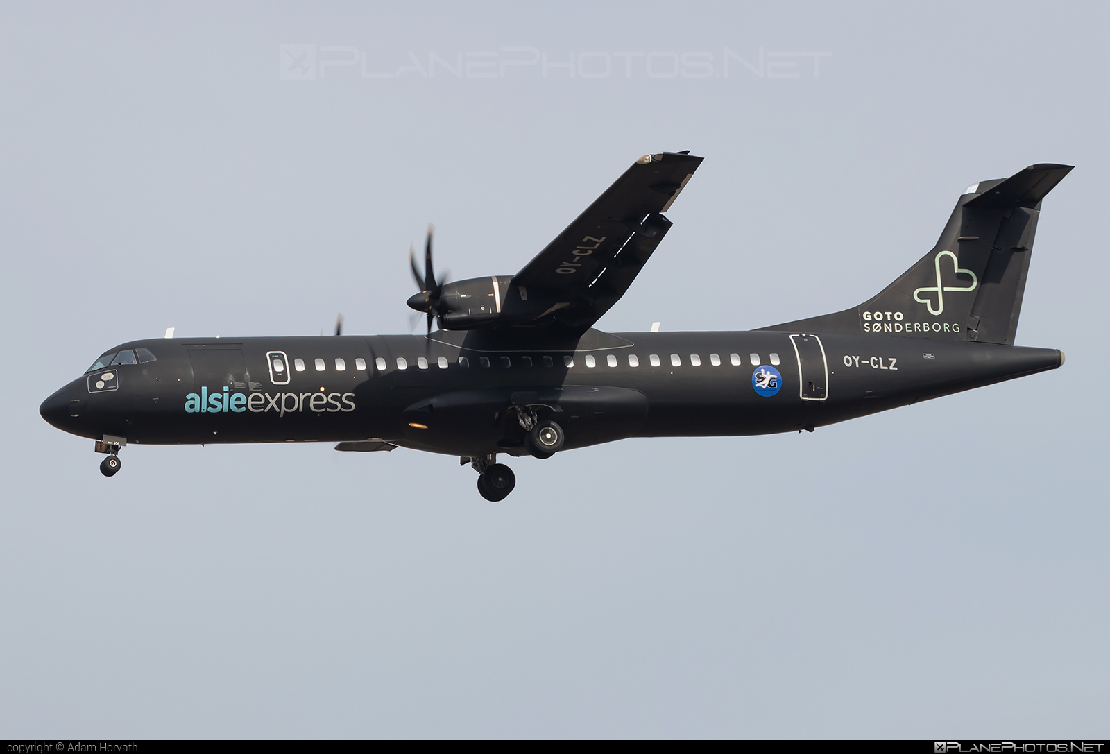 ATR 72-212A - OY-CLZ operated by Alsie Express #alsieExpress #atr #atr72 #atr72212a #atr72500