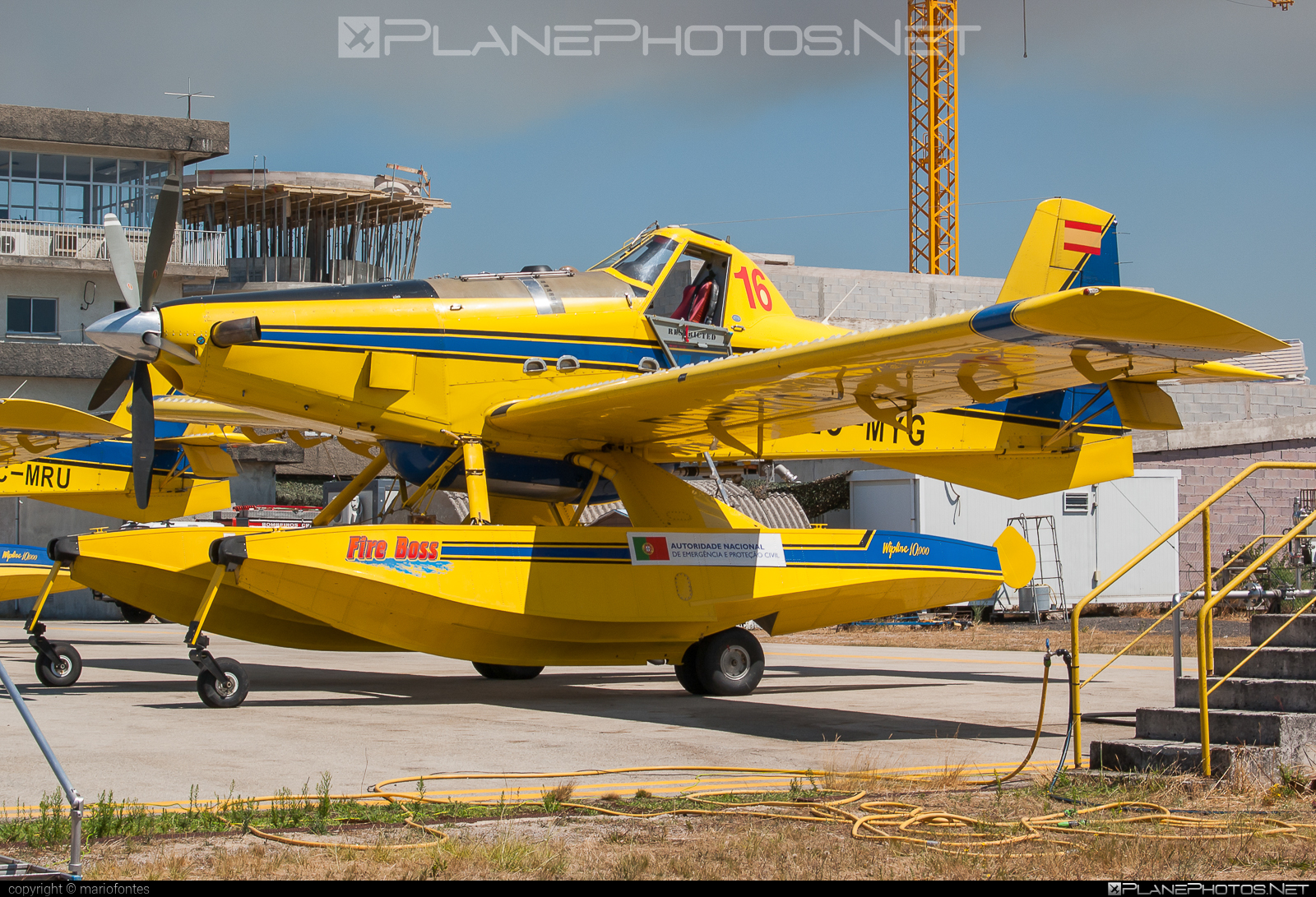 Air Tractor AT-802F Fire Boss - EC-MYG operated by Agro Montiar #agroMontiar #airtractor #airtractor802 #airtractorat802 #at802 #at802f #at802fFireBoss #fireBoss