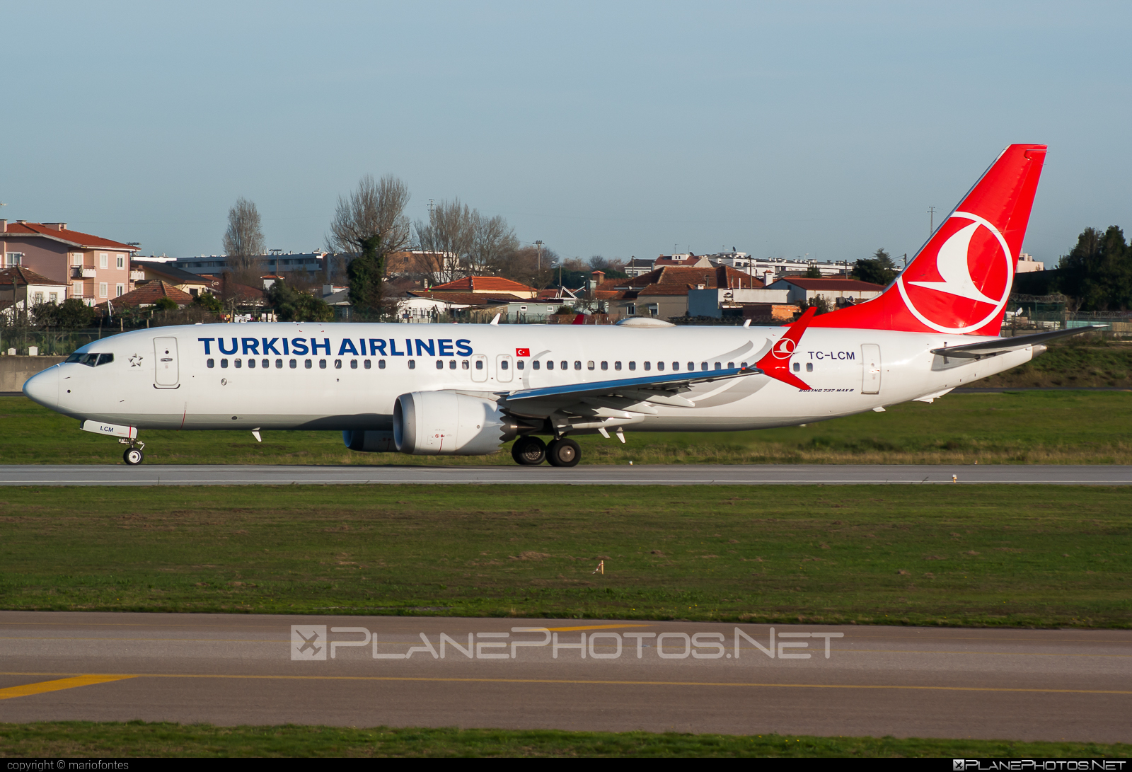 Boeing 737-8 MAX - TC-LCM operated by Turkish Airlines #b737 #b737max #boeing #boeing737 #turkishairlines