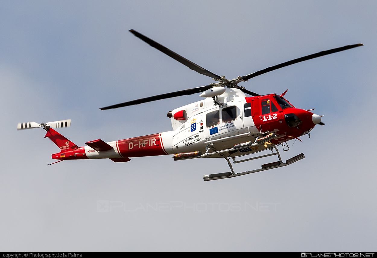 Bell 412 - D-HFIR operated by Pegasus Aviación #bell #bell412 #bellhelicopters #pegasusAeroGroup #pegasusAviacion