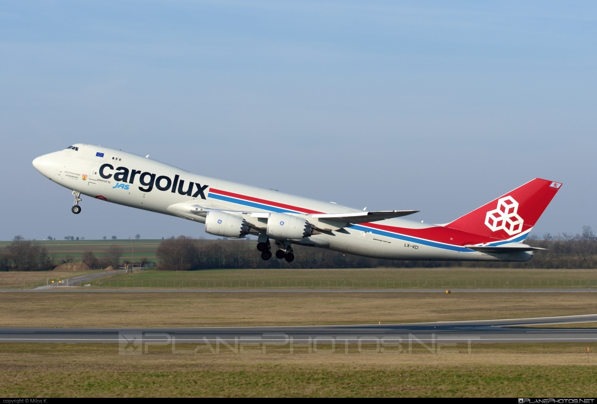 Boeing 747-8F - LX-VCI operated by Cargolux Airlines International #b747 #b747f #b747freighter #boeing #boeing747 #cargolux #jumbo