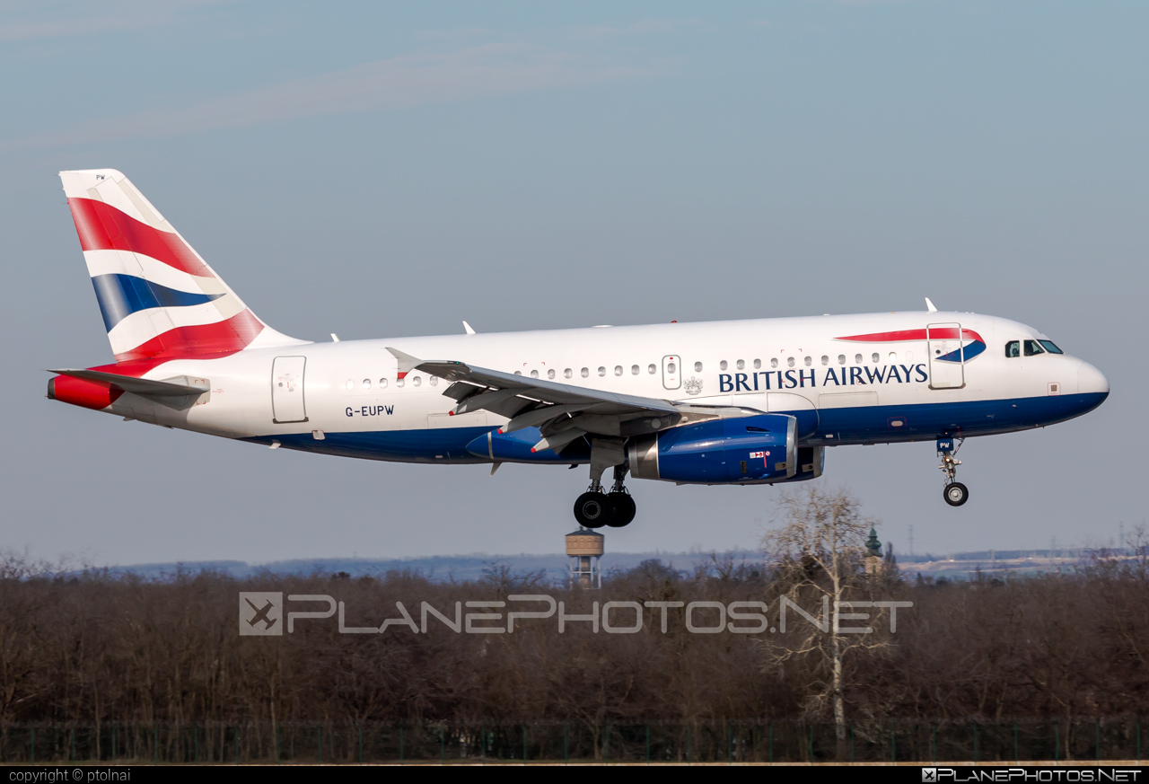 Airbus A319-131 - G-EUPW operated by British Airways #a319 #a320family #airbus #airbus319 #britishairways