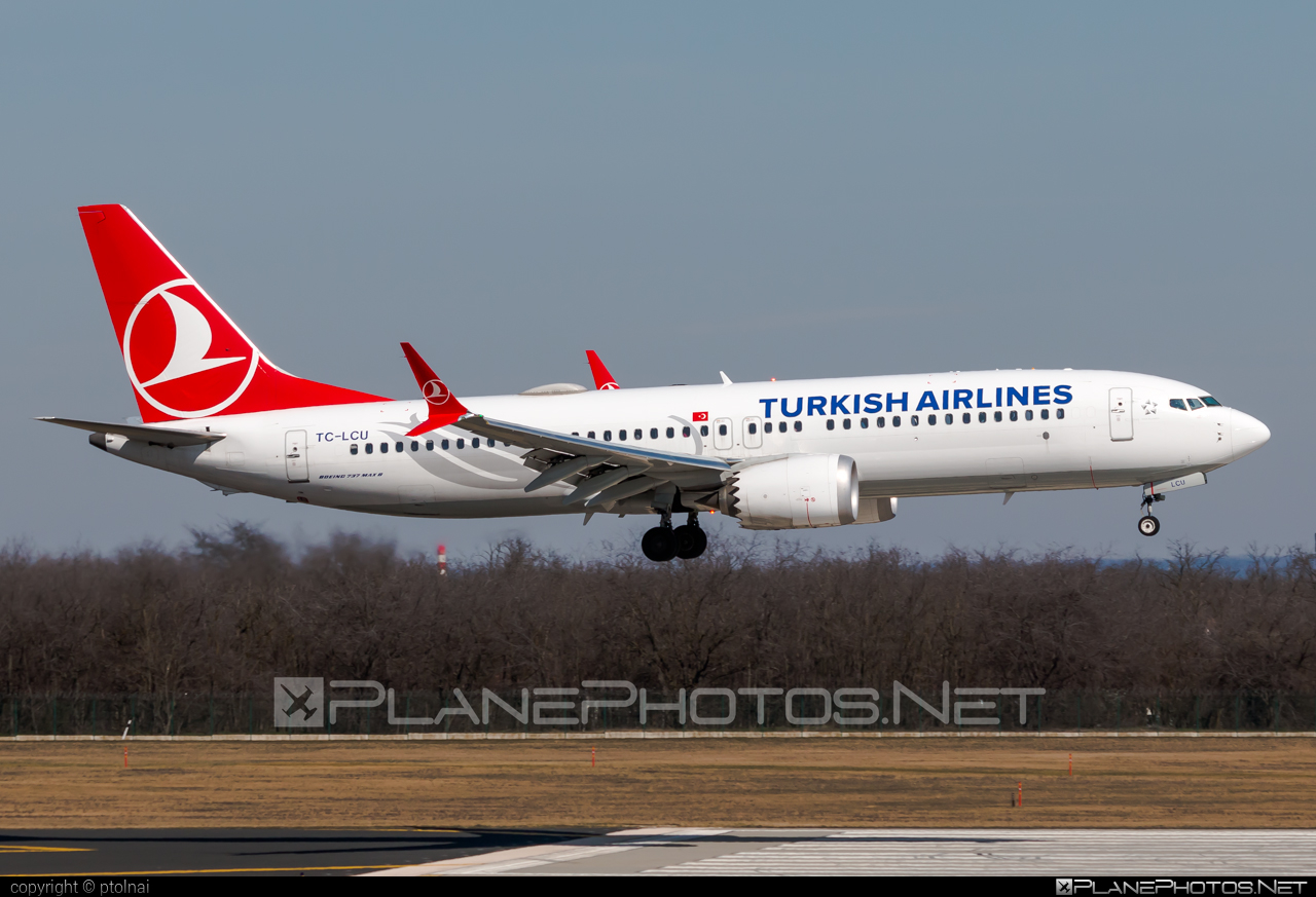 Boeing 737-8 MAX - TC-LCU operated by Turkish Airlines #b737 #b737max #boeing #boeing737 #turkishairlines