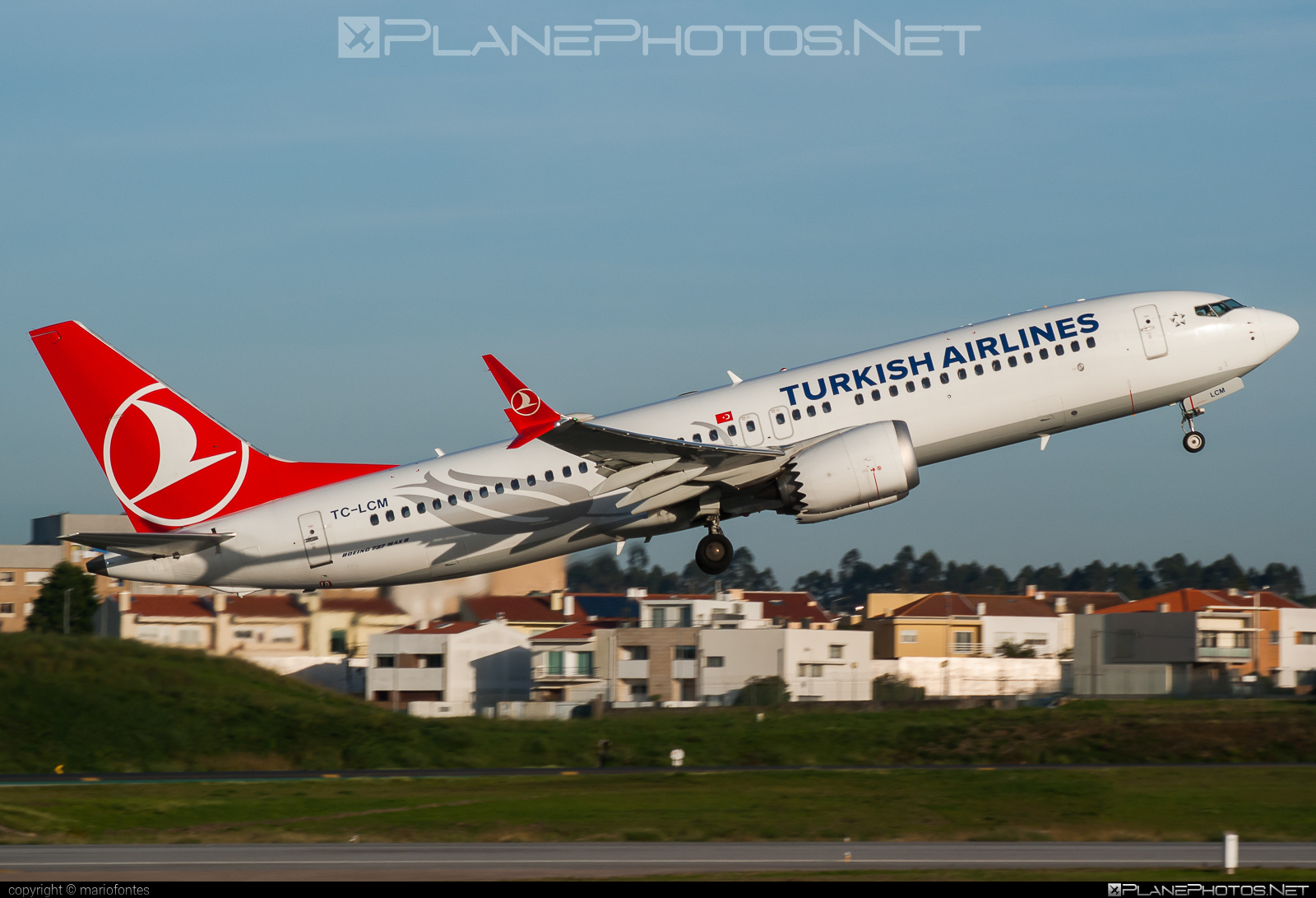 Boeing 737-8 MAX - TC-LCM operated by Turkish Airlines #b737 #b737max #boeing #boeing737 #turkishairlines