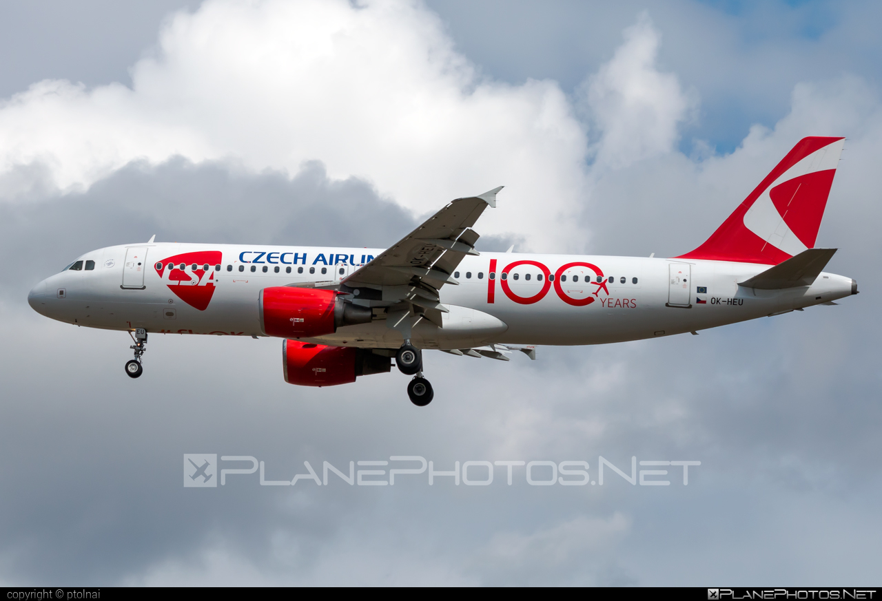 Airbus A320-214 - OK-HEU operated by CSA Czech Airlines #a320 #a320family #airbus #airbus320 #csa #czechairlines