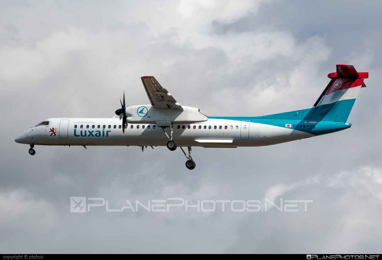Bombardier DHC-8-Q402 Dash 8 - LX-LGG operated by Luxair #bombardier #dash8 #dhc8 #dhc8q402 #luxair
