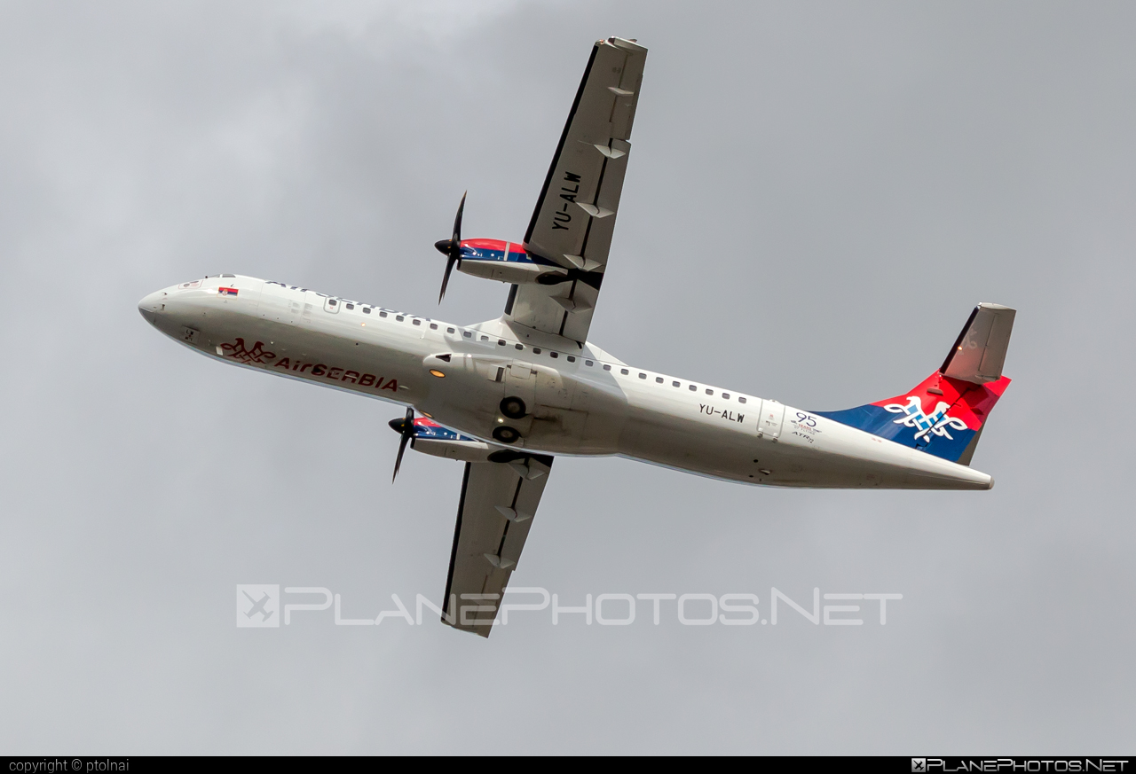 ATR 72-600 - YU-ALW operated by Air Serbia #atr #atr72 #atr72600